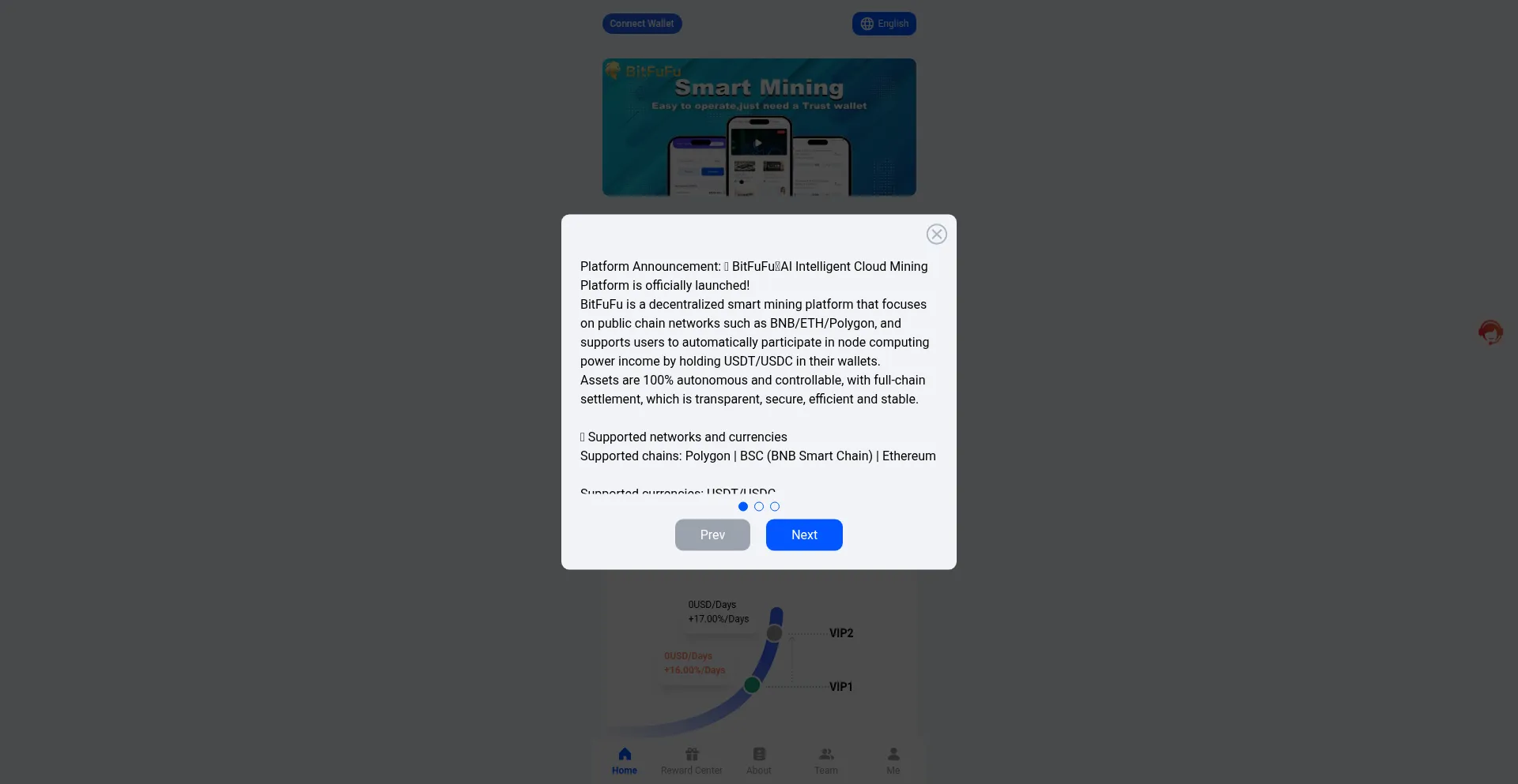 Website screenshot of Bit088.vip