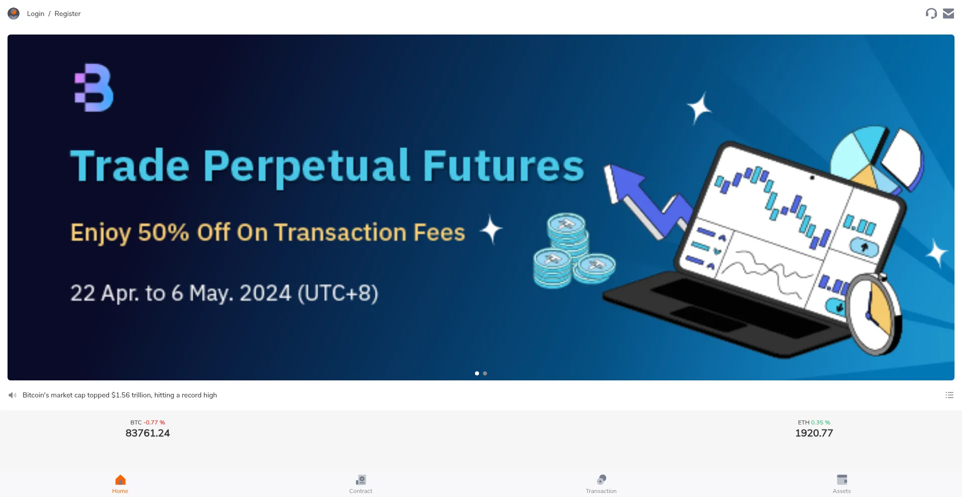 Website screenshot of Bit-venus.com