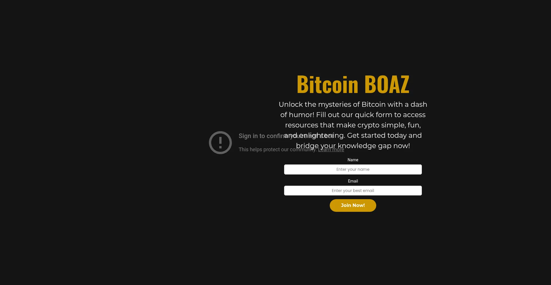 Bitcoinboaz.com Screenshot