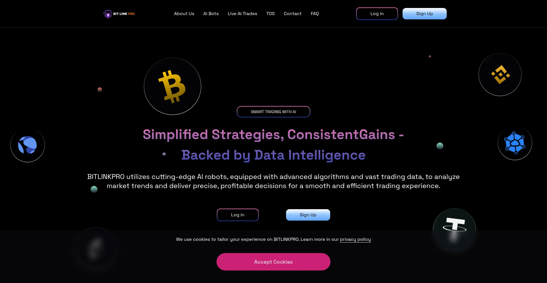 Bitlinkpro.com Screenshot