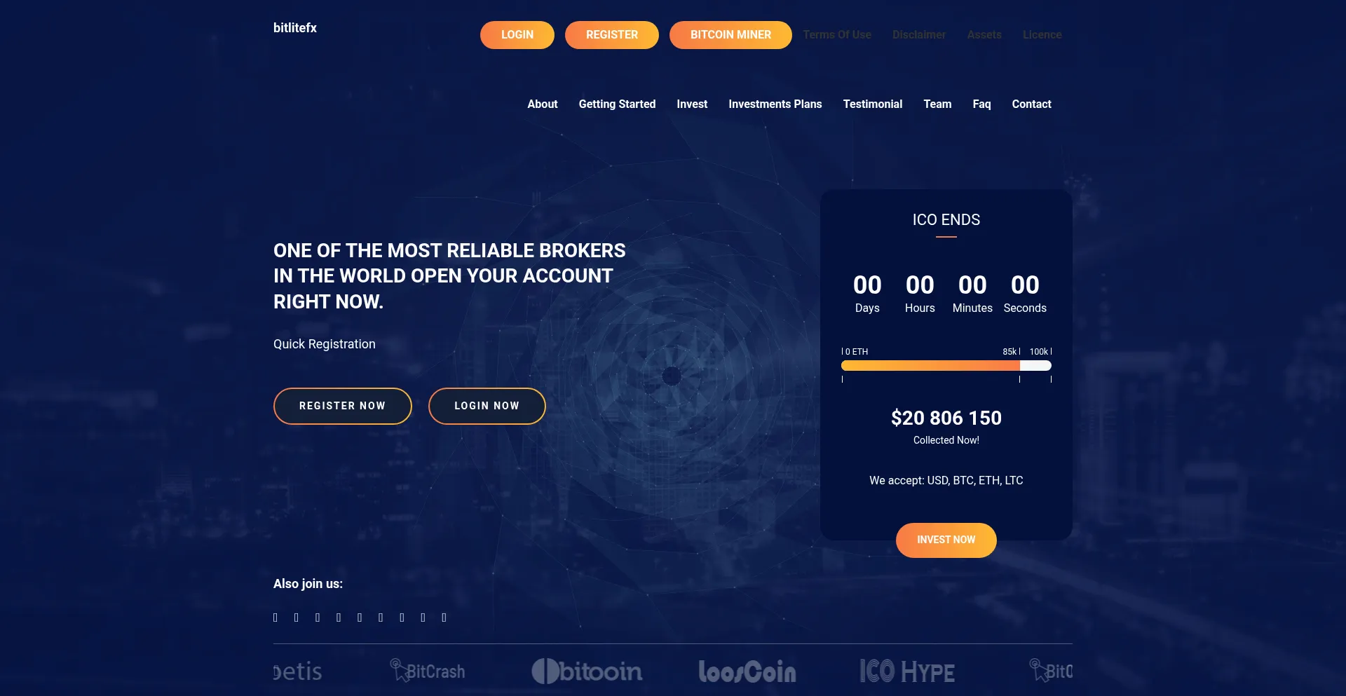 Bitlitefx.online Screenshot