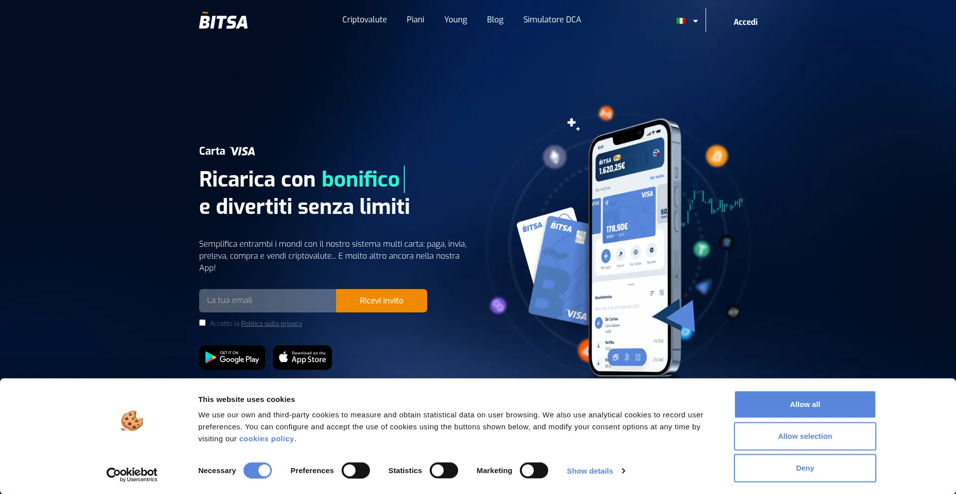Bitsa.me Screenshot