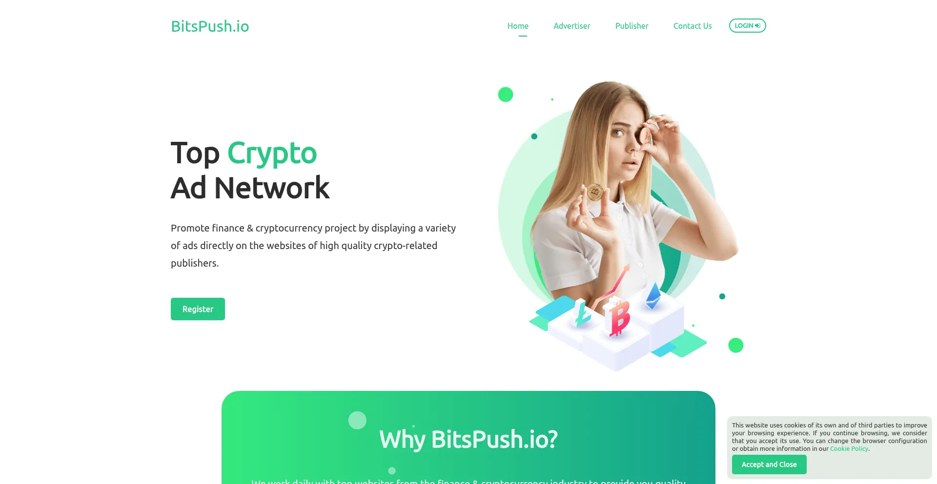 Bitspush.io Screenshot