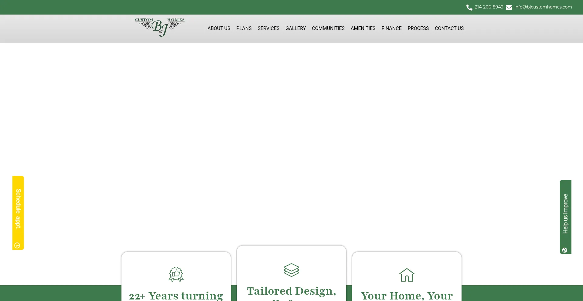 Bjcustomhomes.com