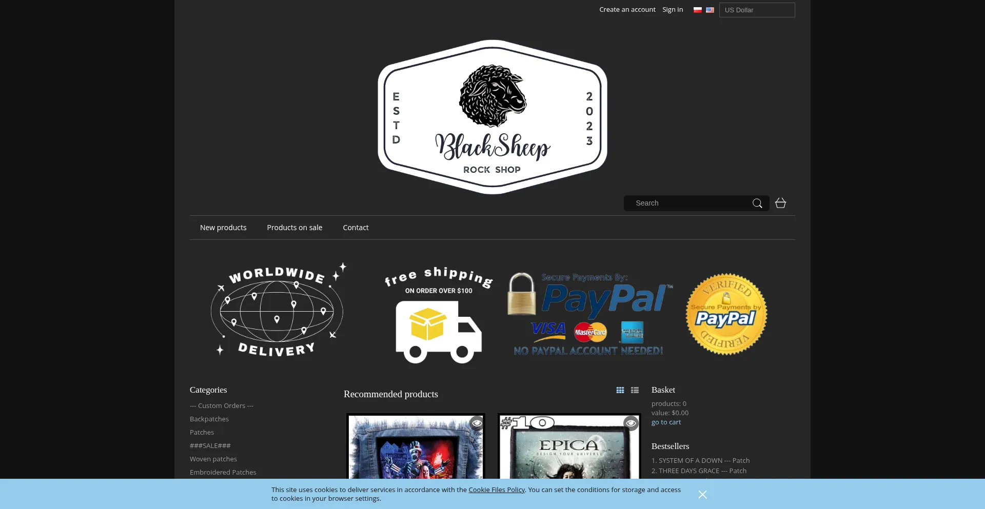 Blacksheep-rockshop.com