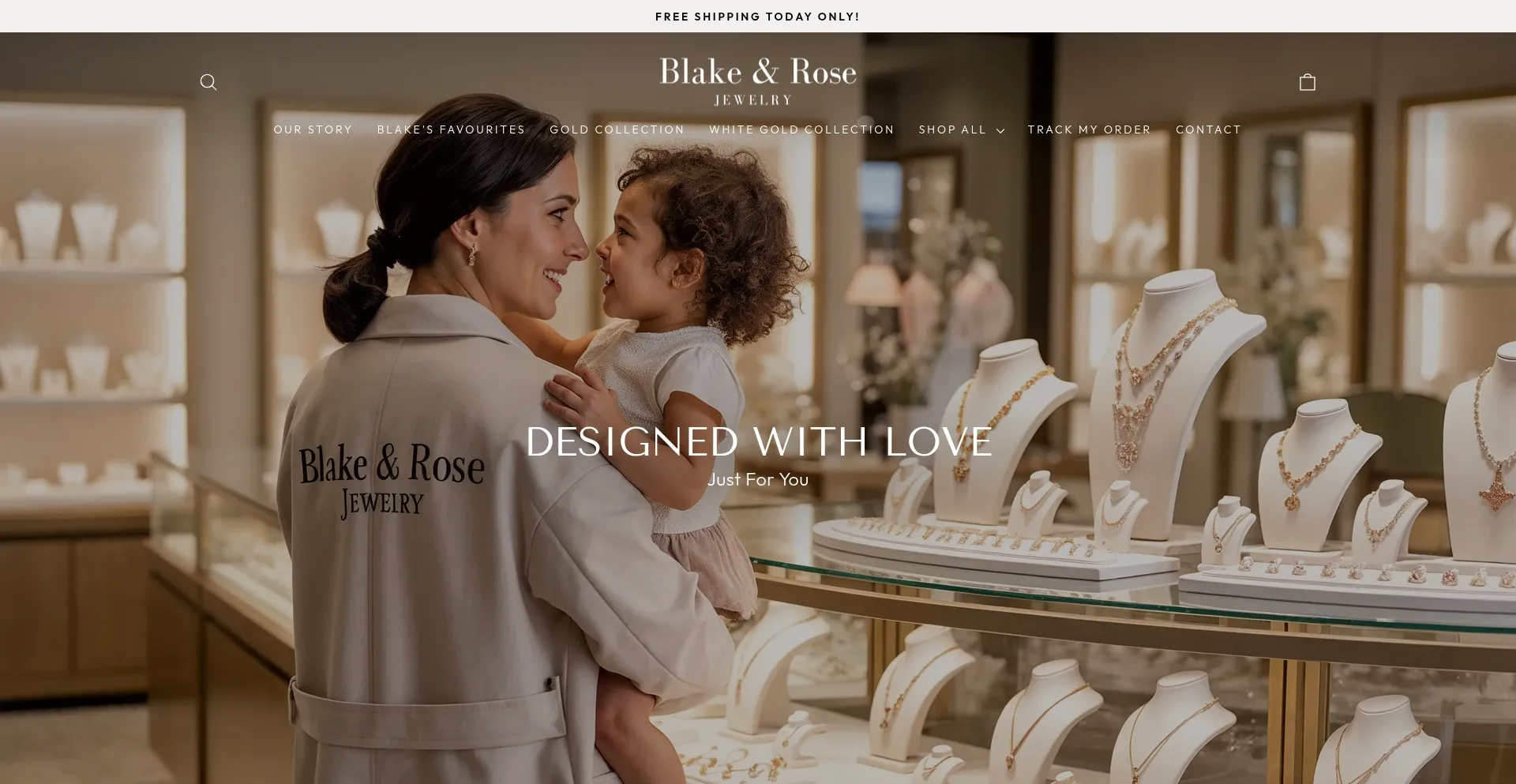 Blakerosejewelry.com Screenshot