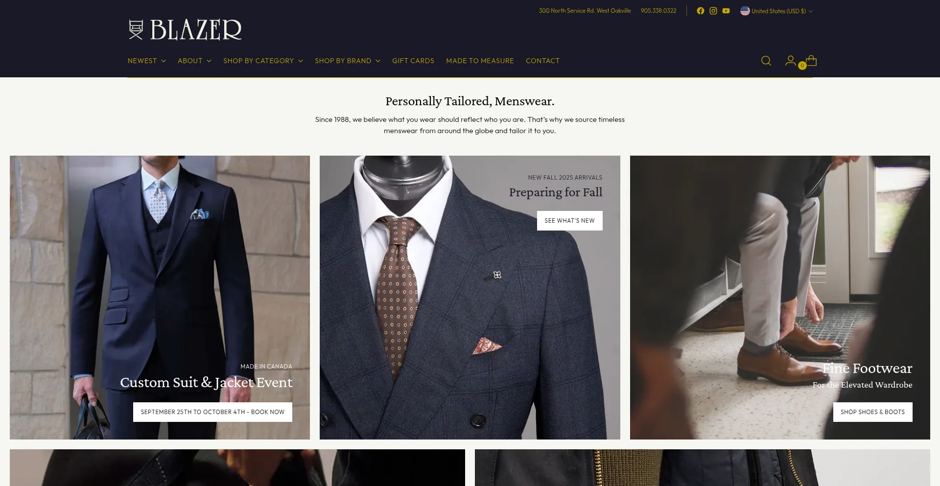 Blazerformen.com Screenshot