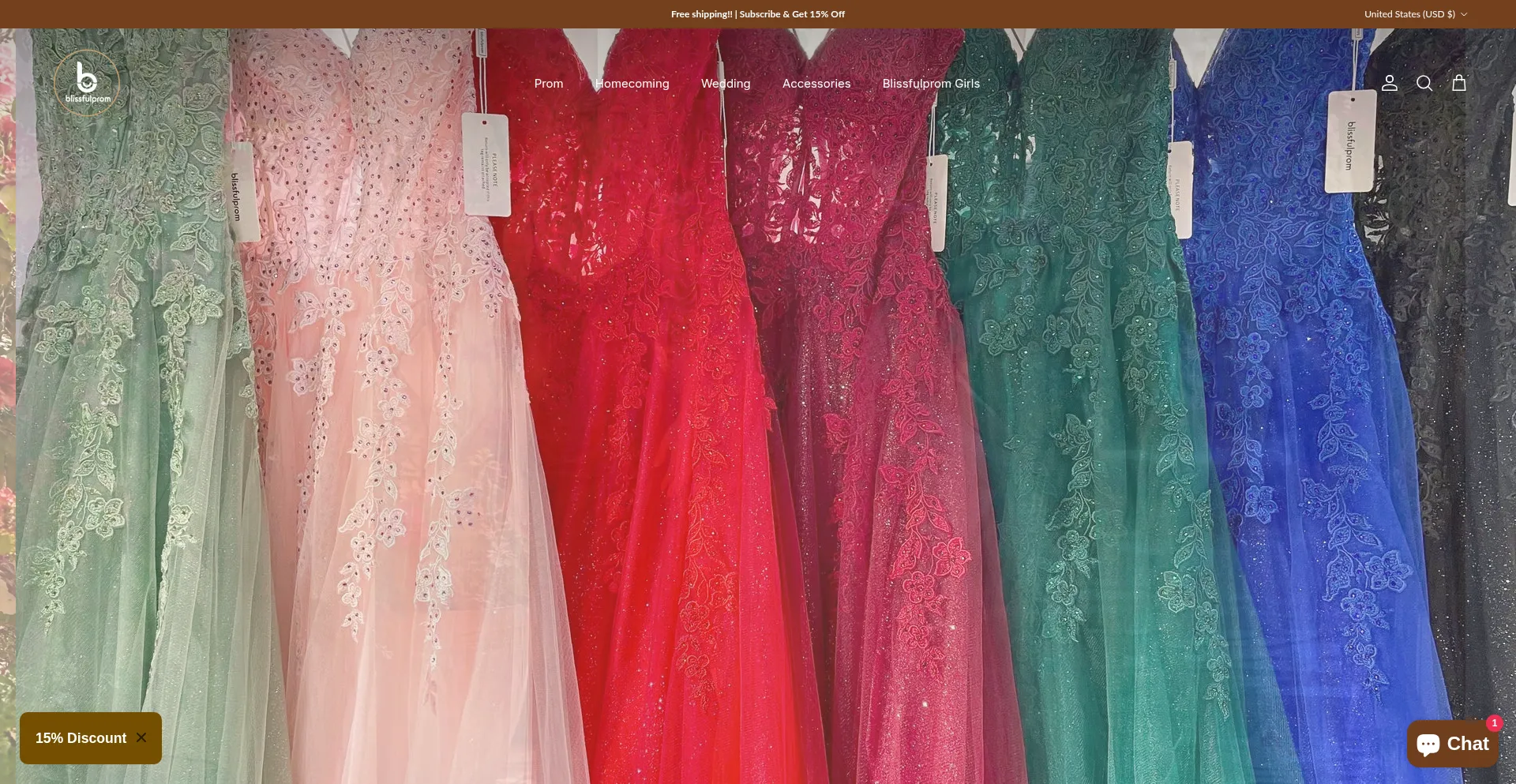 Blissfulprom.com
