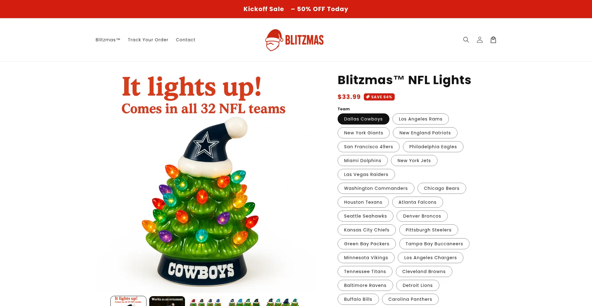 Blitzmas.com Screenshot