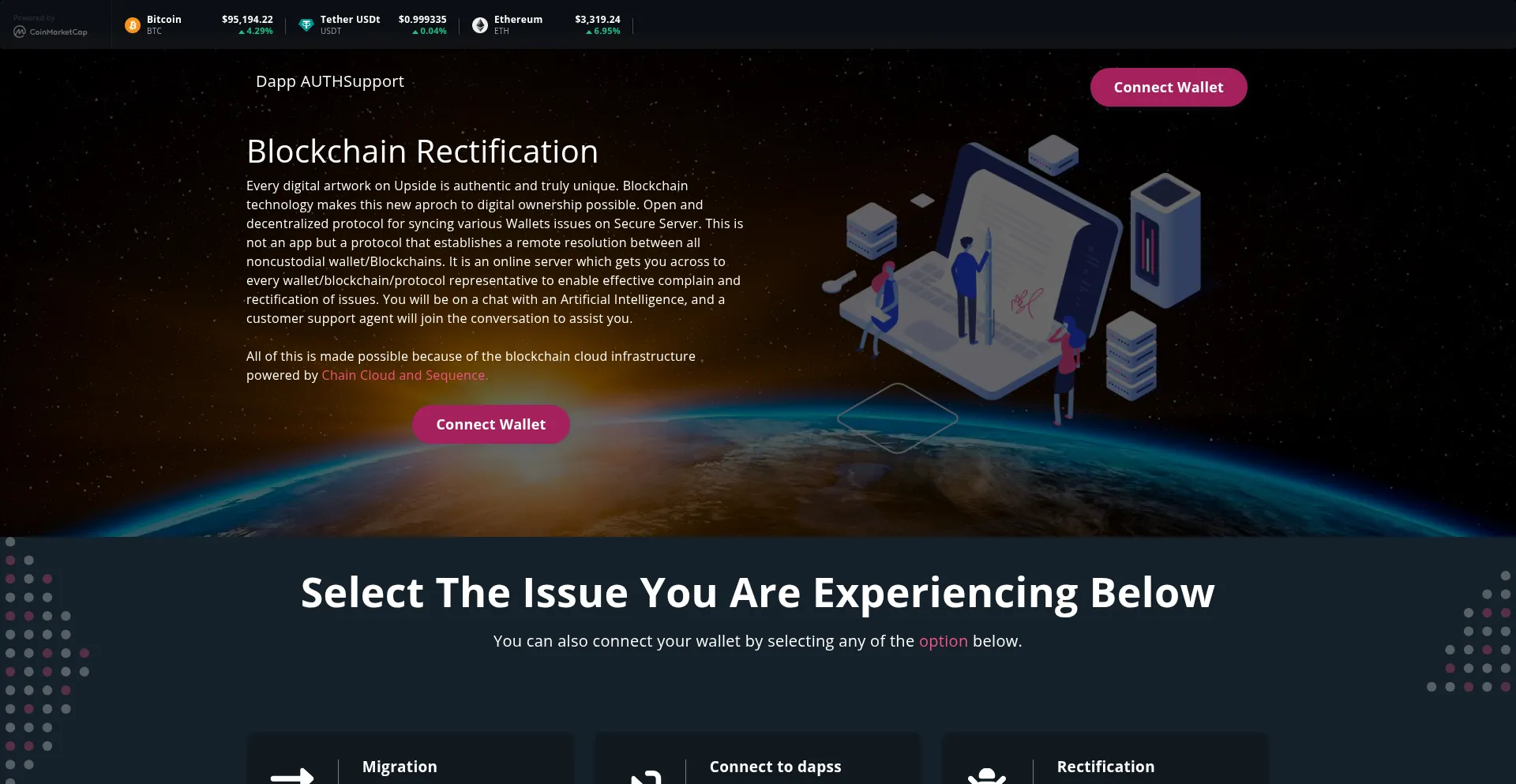 Blockchainrecoverydapp.vercel.app