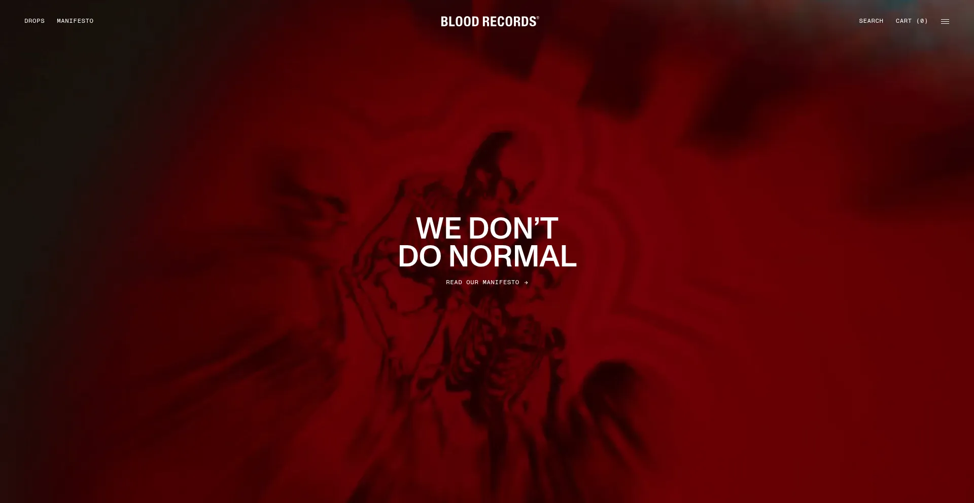 Blood-records.co.uk Screenshot