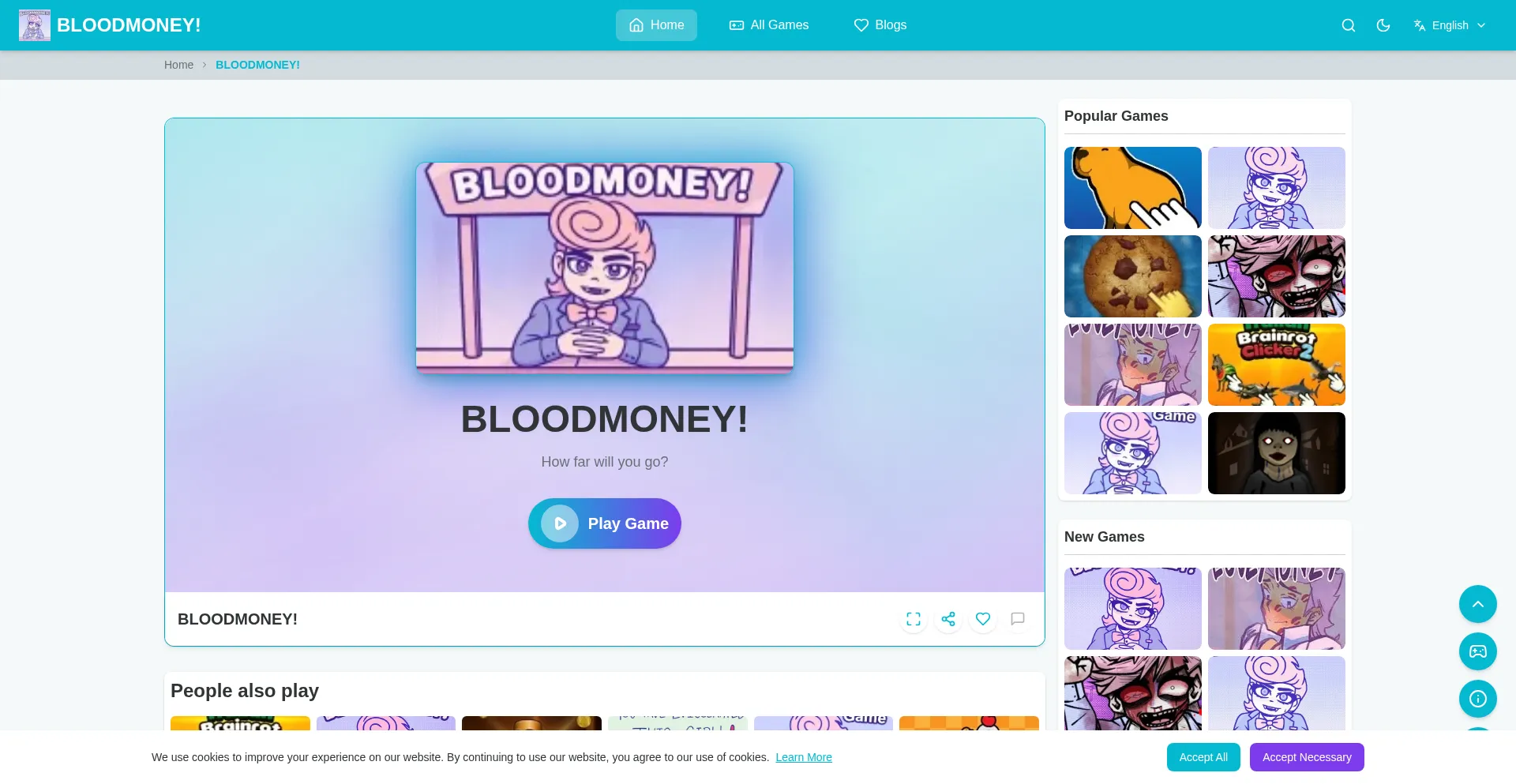 Bloodmoneyonline.org Screenshot