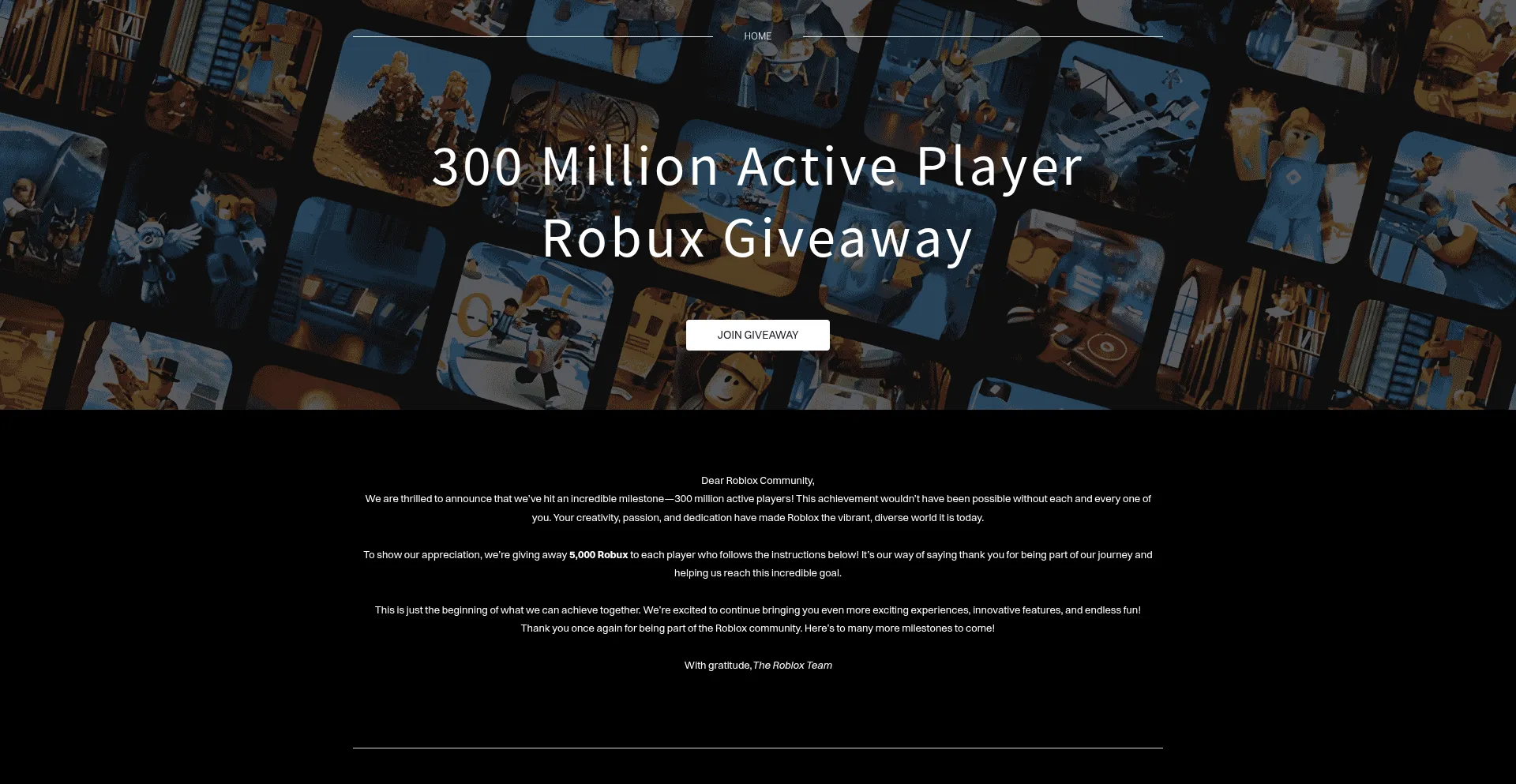 Website screenshot of Bloxmix.com