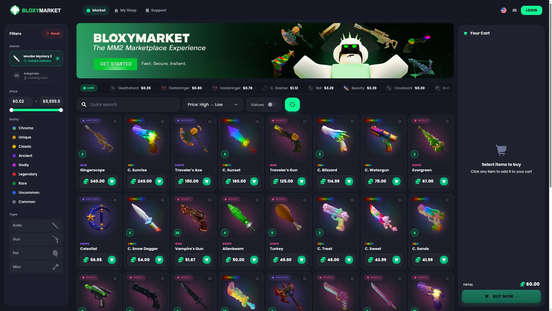Bloxymarket.com