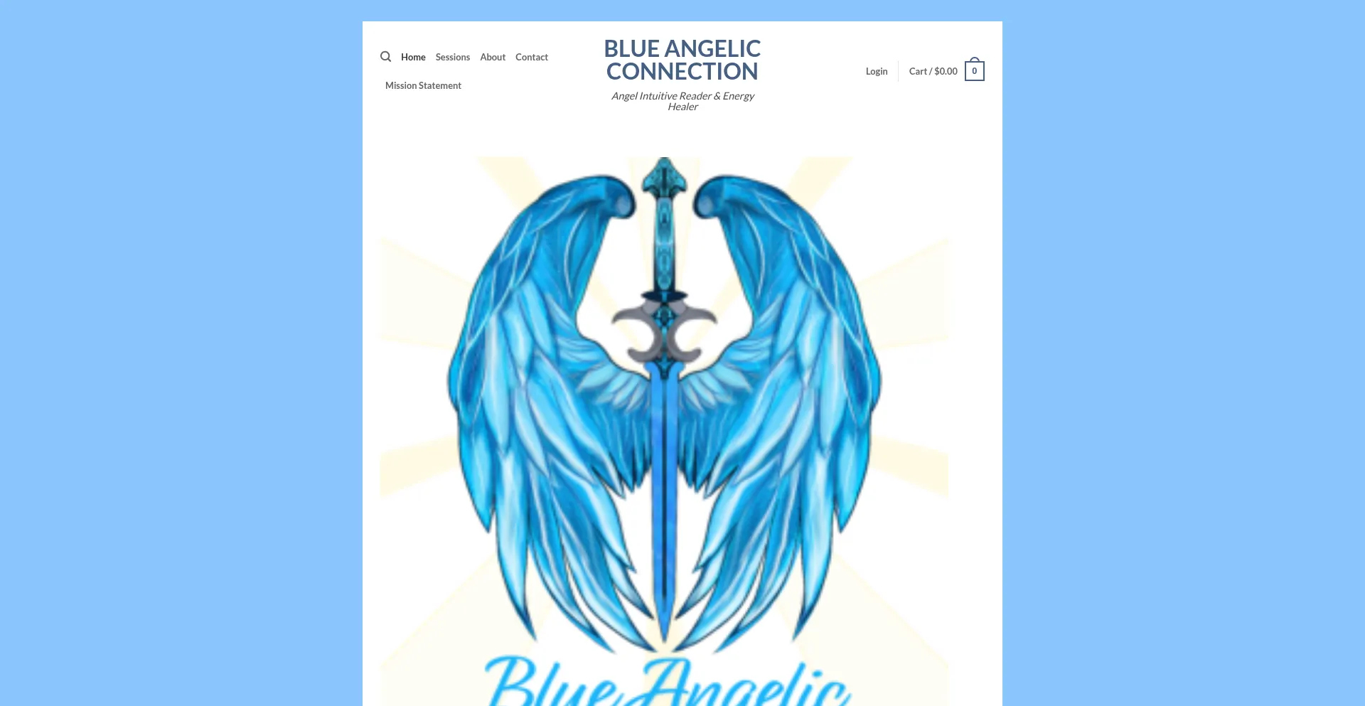 Blueangelicconnection.com Screenshot