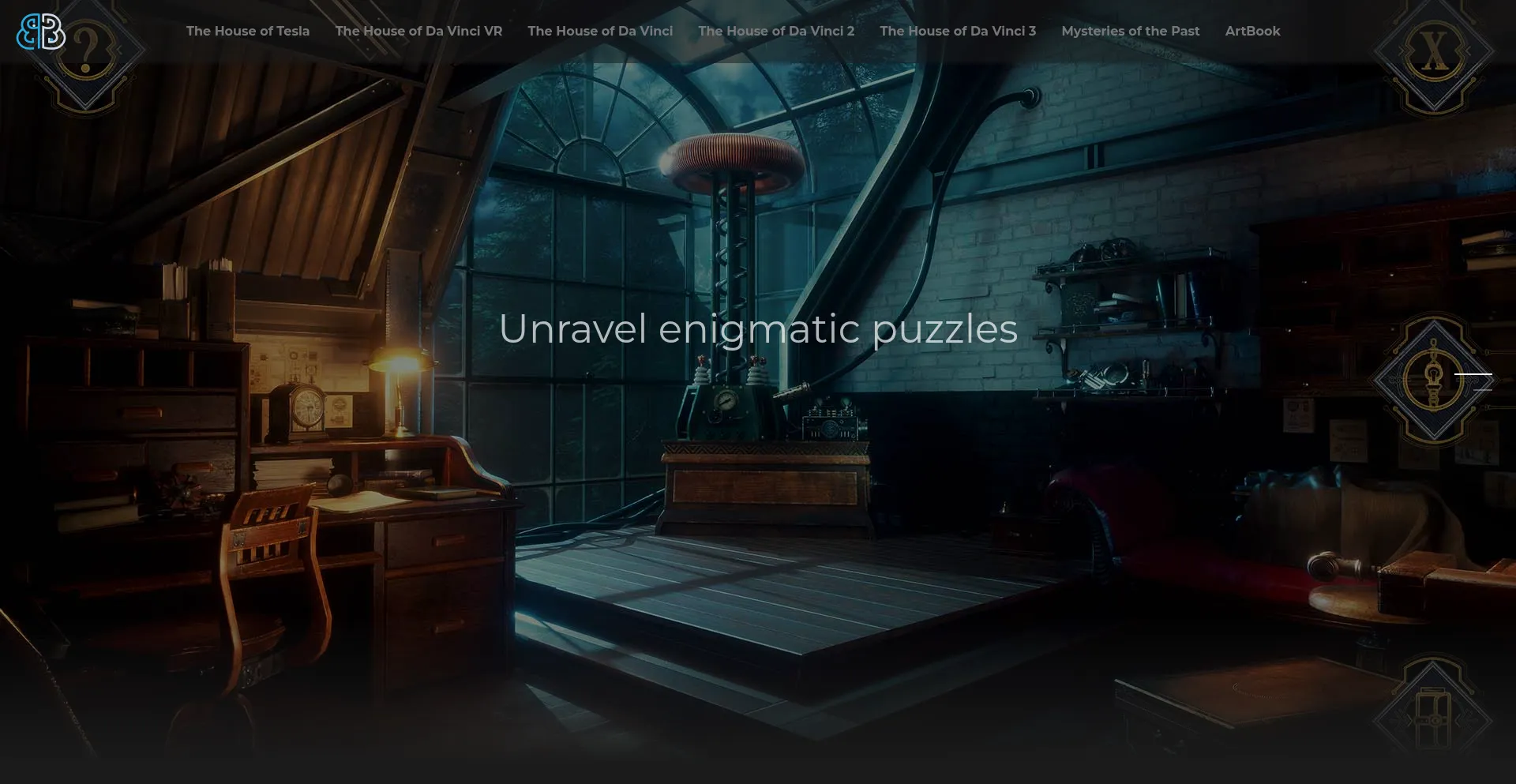 Bluebraingames.com Screenshot