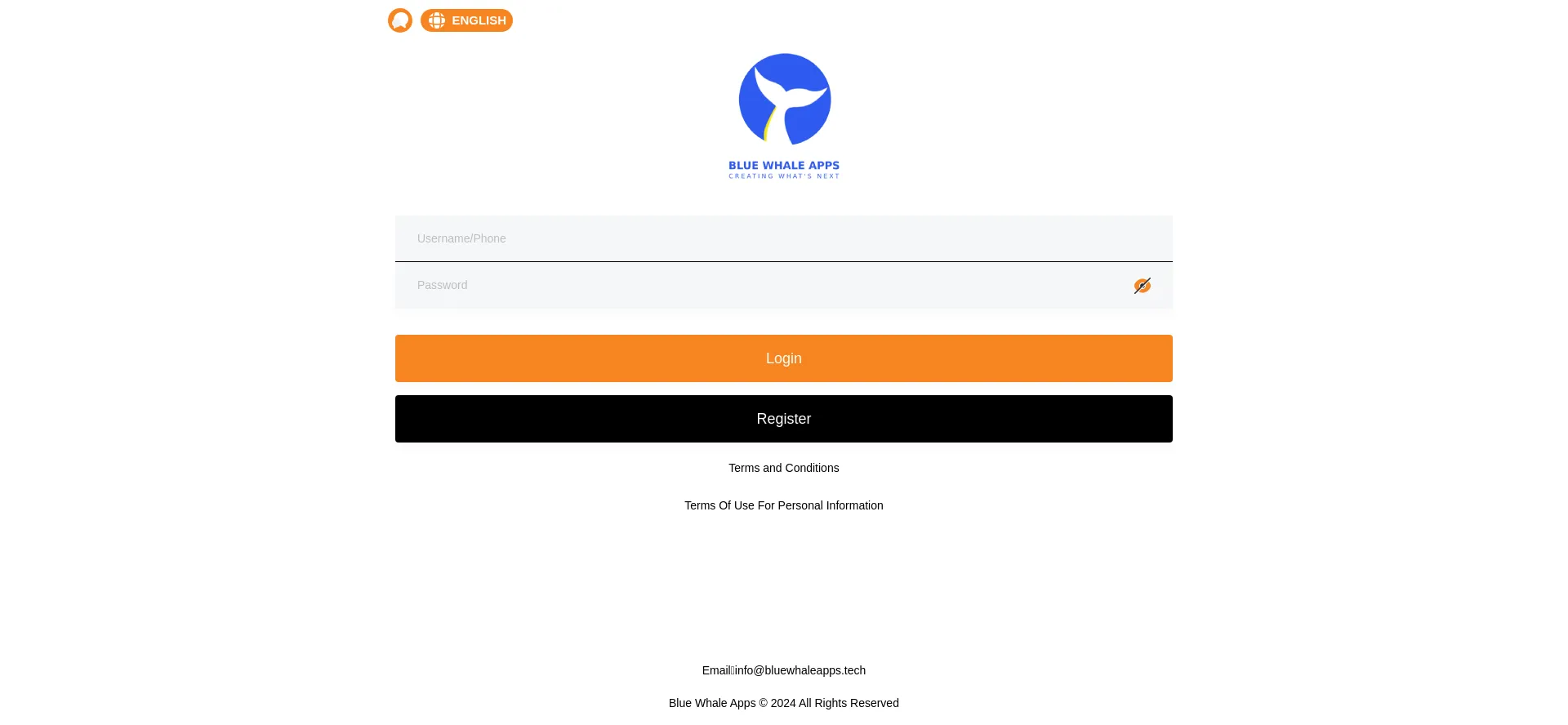 Bluewhaleapps help Review Safe Or Scam Low Trust Score 33 