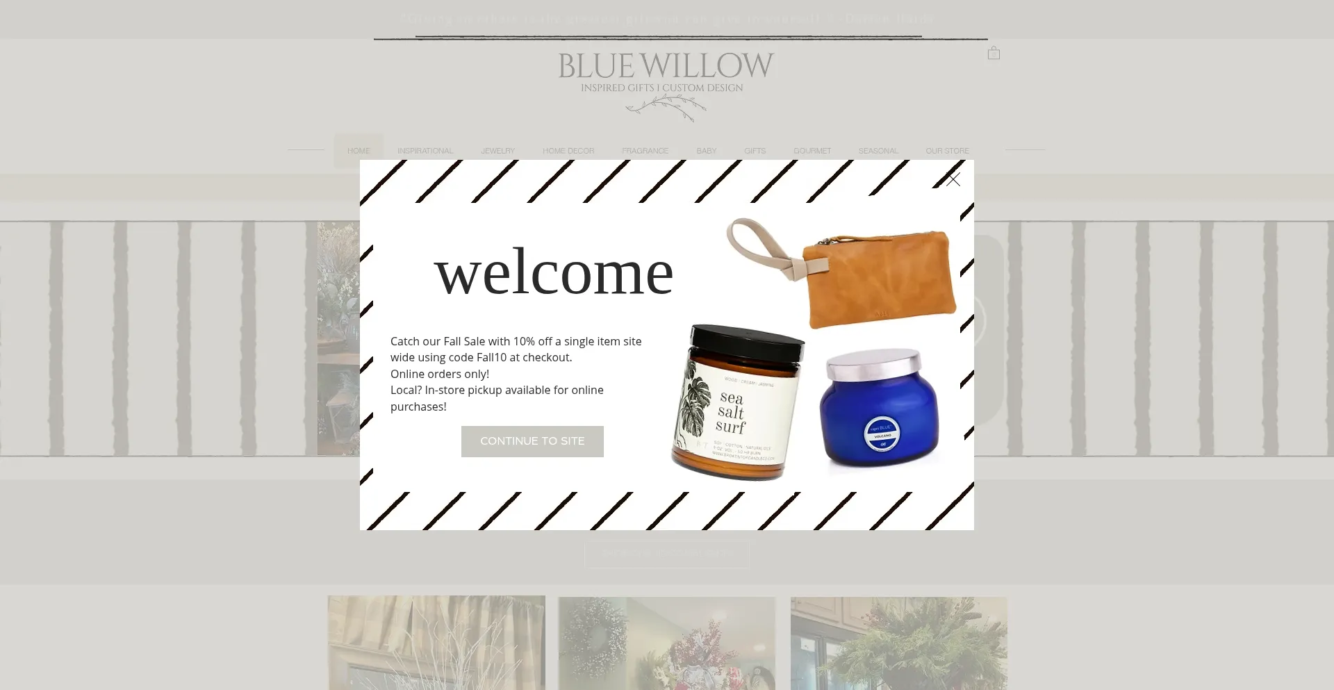 Bluewillowfloralandgift.com