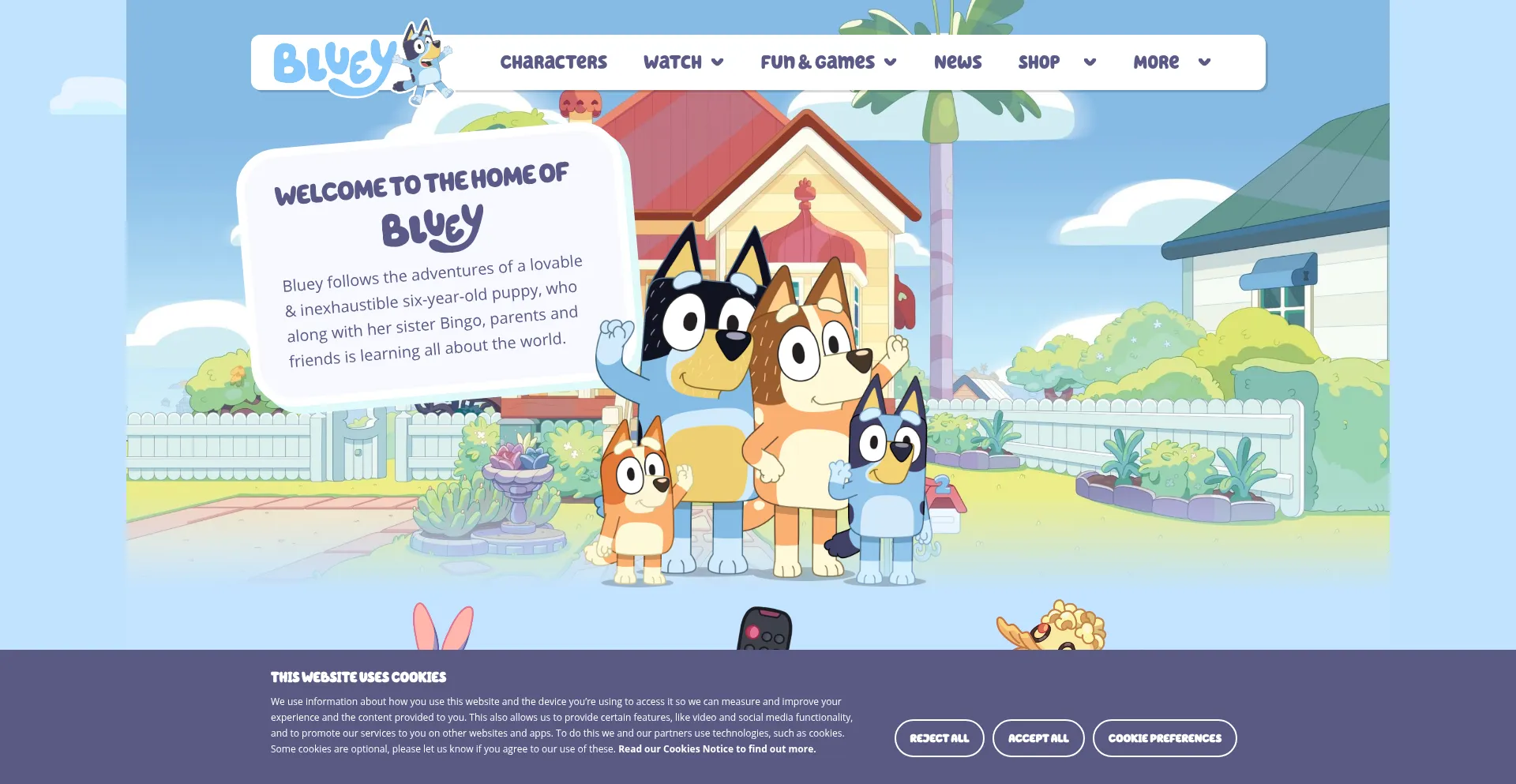 Bluey.tv Screenshot