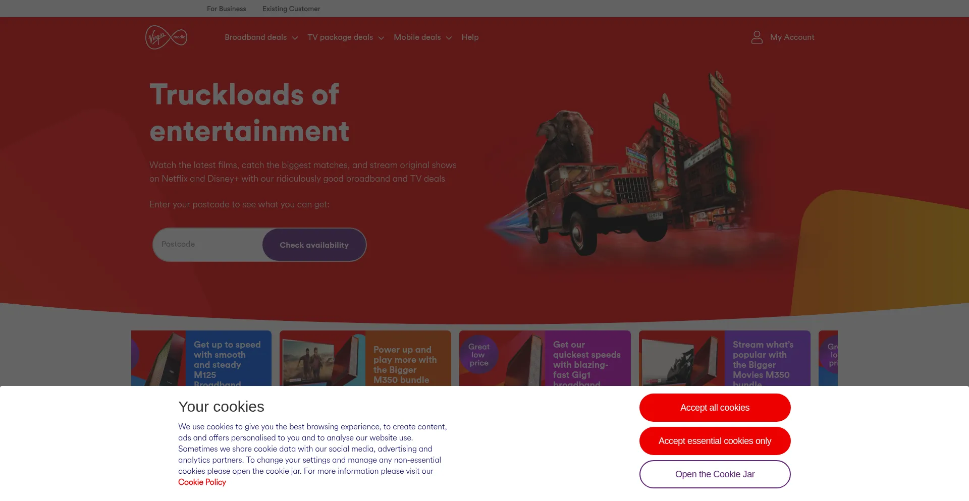Blueyonder.co.uk Screenshot