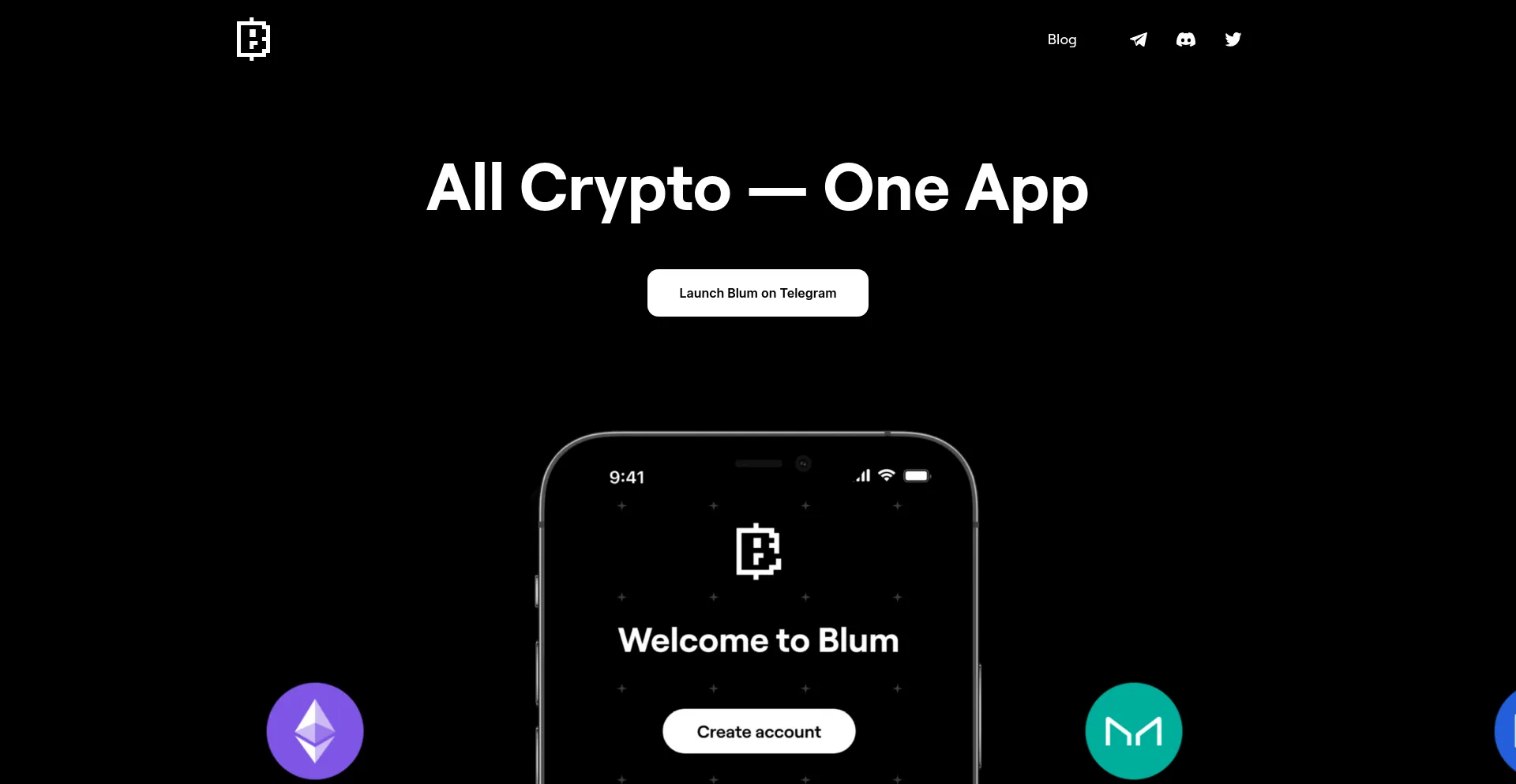 Blum.io Screenshot