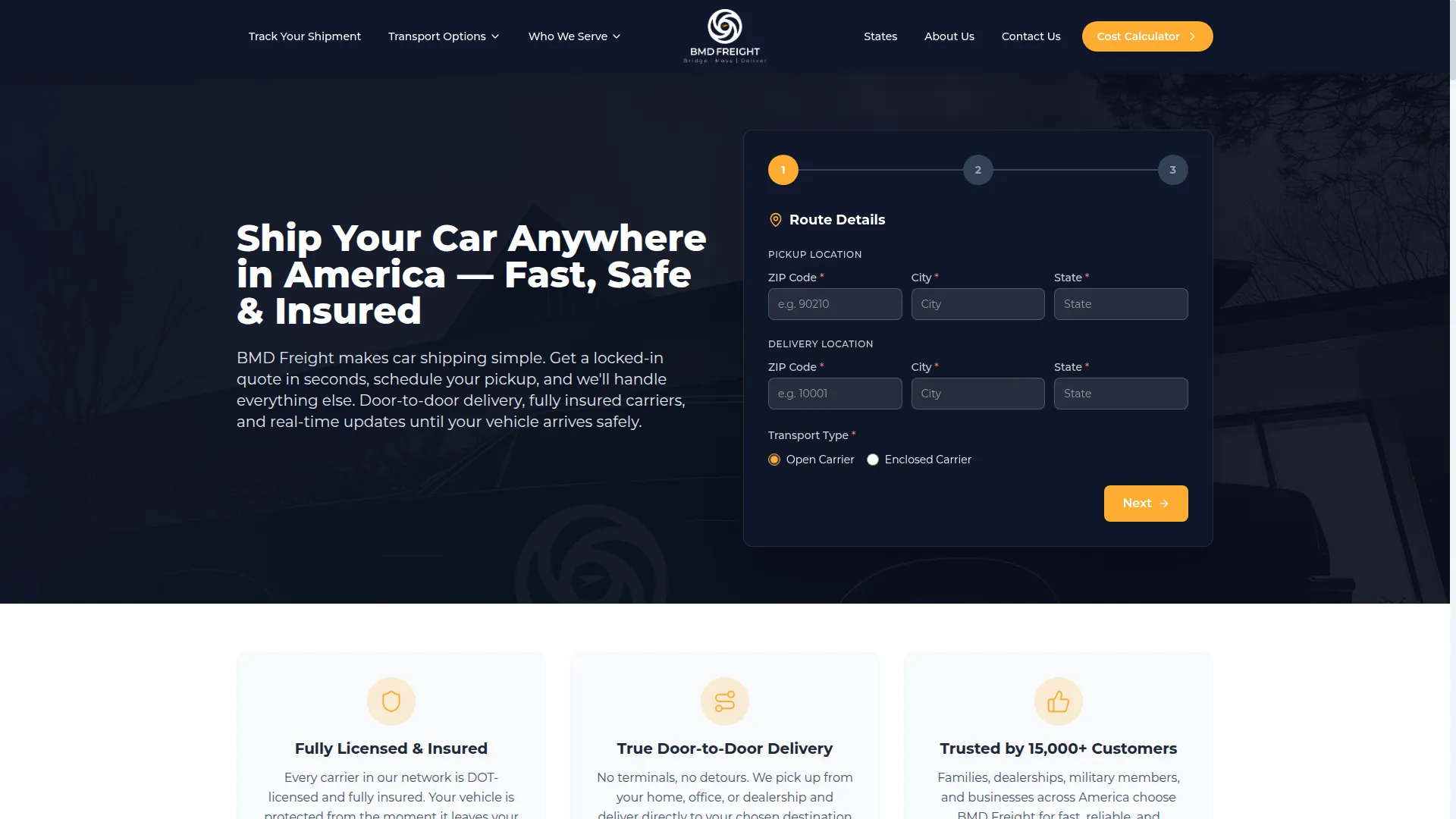 Bmdfreight.com