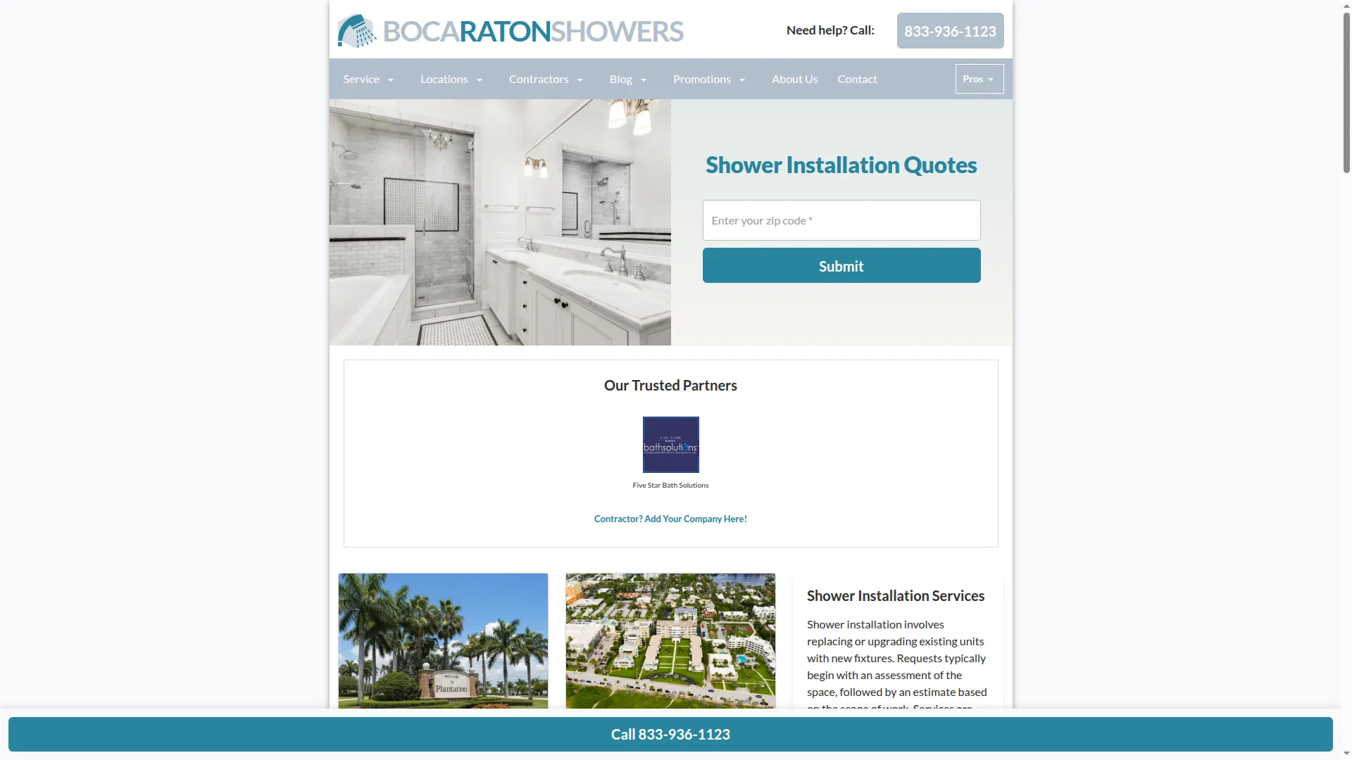 Bocaratonshowers.com