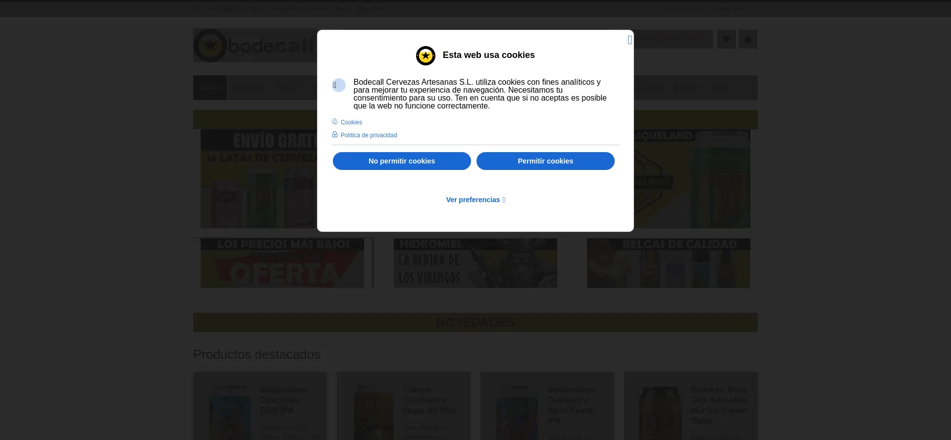 Bodecall.com Screenshot
