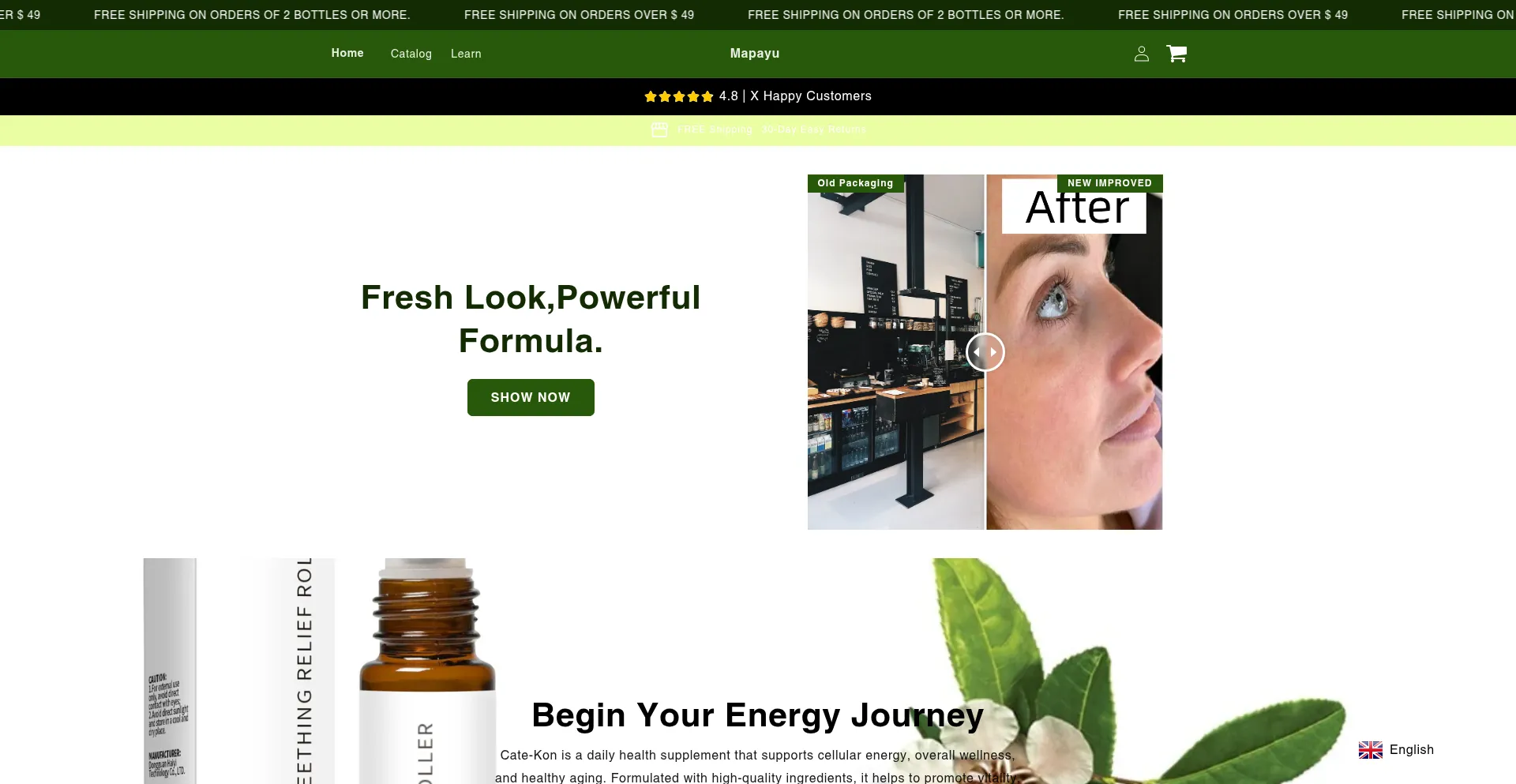 Website screenshot of Boieascet.com