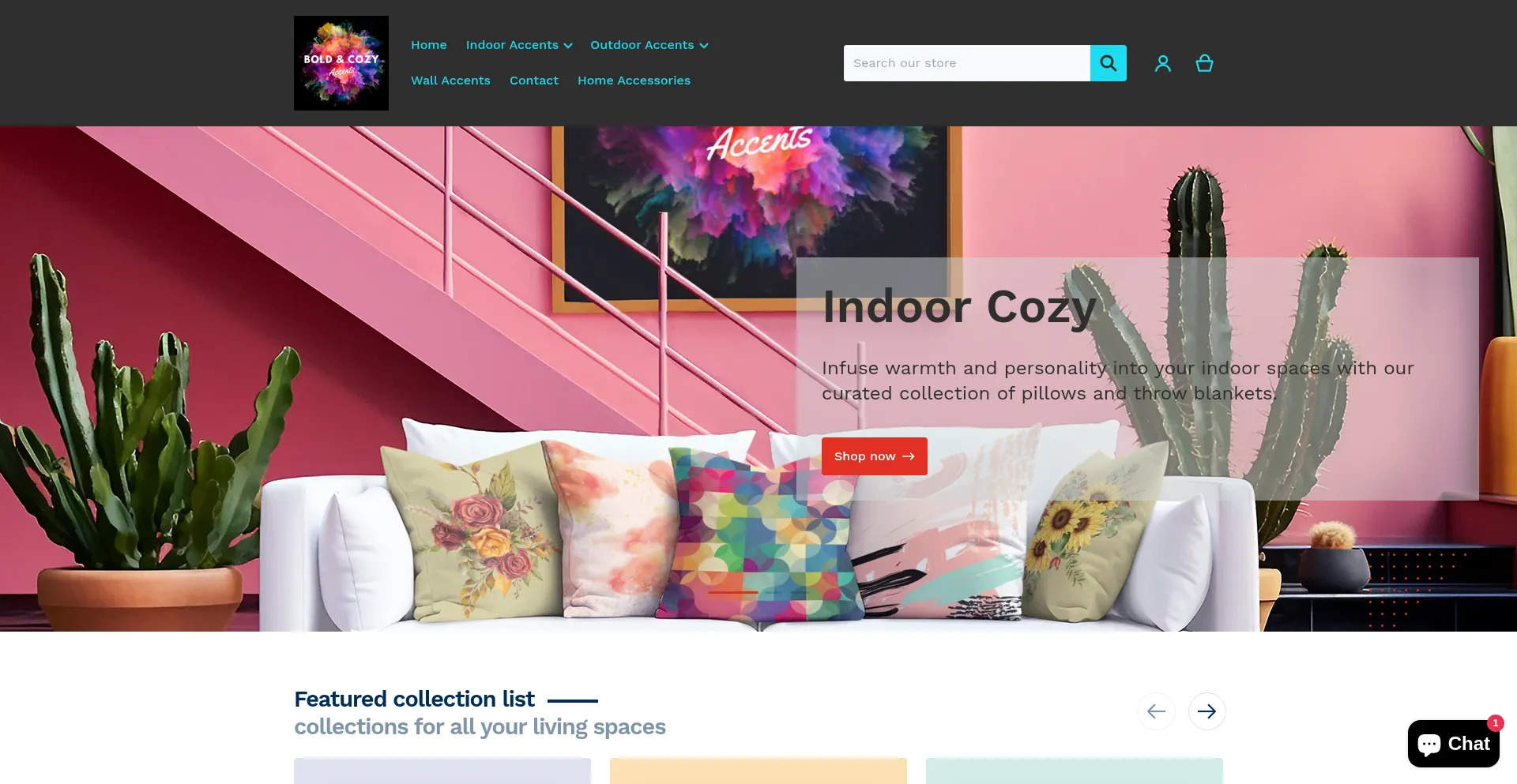 Boldandcozyaccents.com