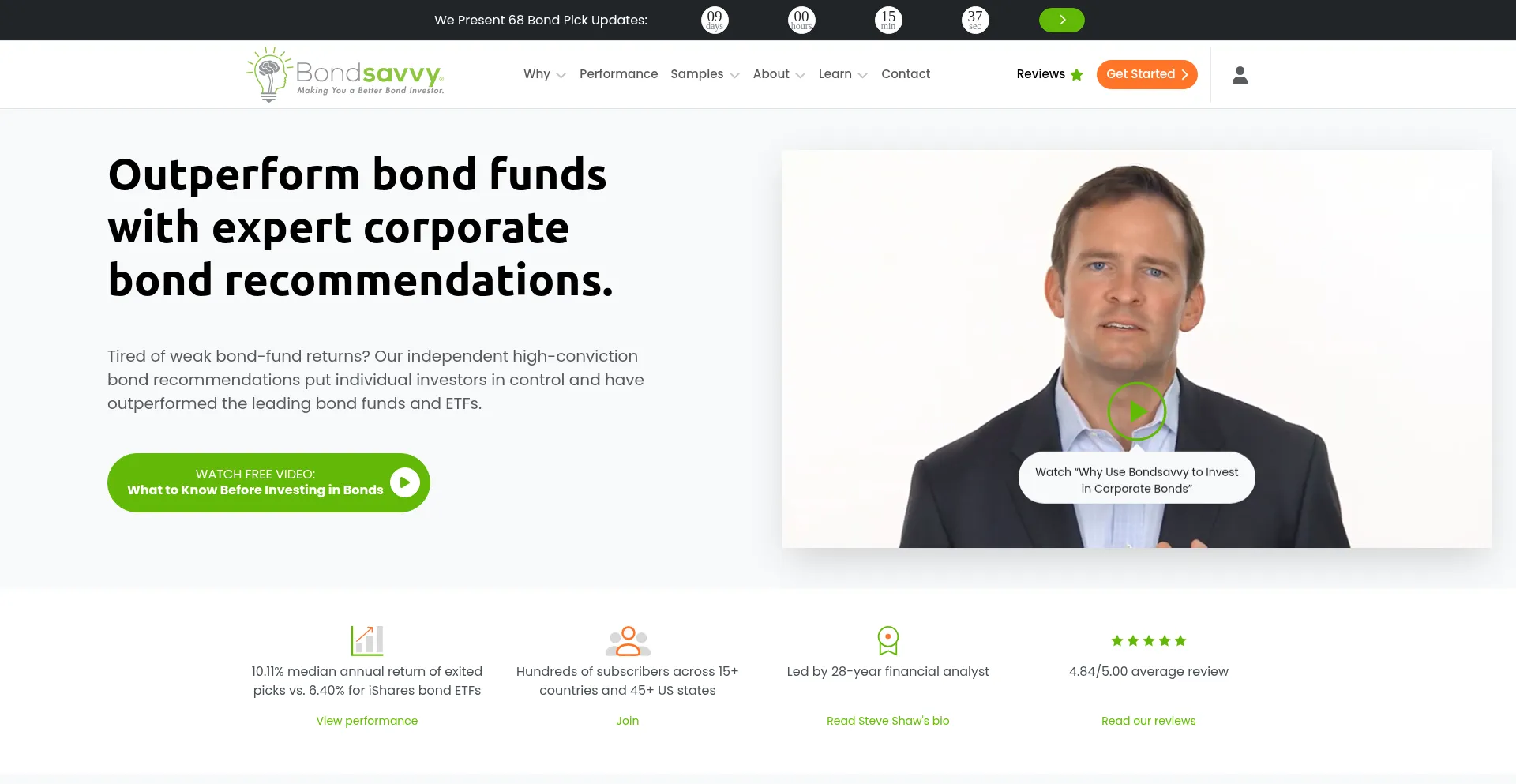 Bondsavvy.com Screenshot