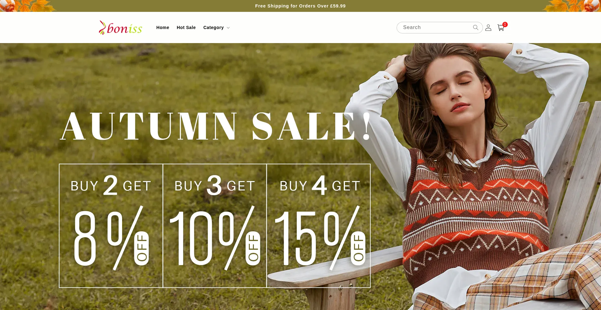 Boniss.com Screenshot