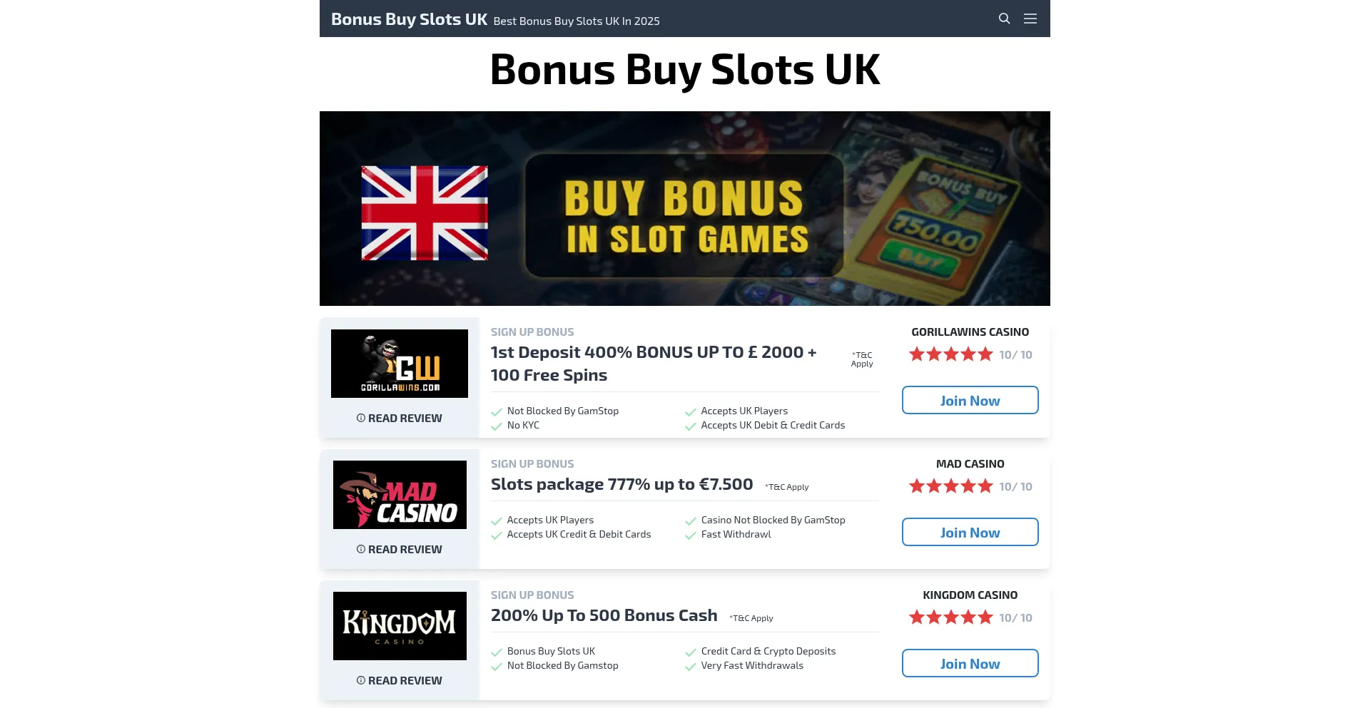Is Bonusbuyslotsuk.com Safe?