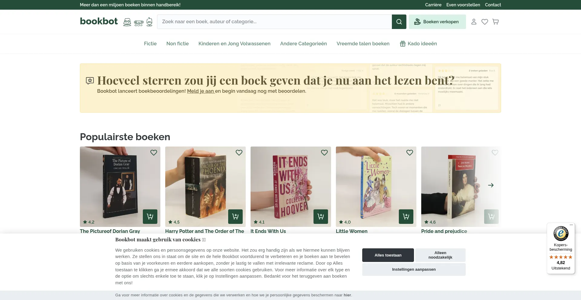 Bookbot.nl Screenshot
