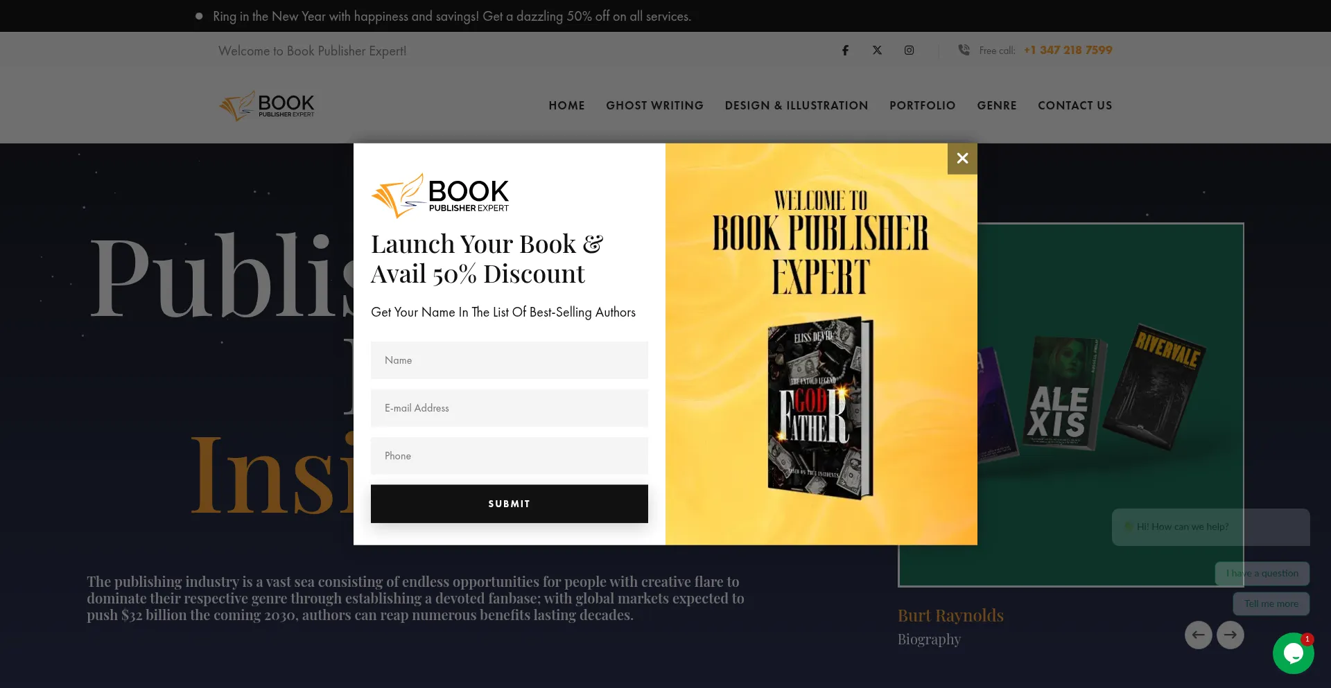 Bookpublisherexpert.com Screenshot