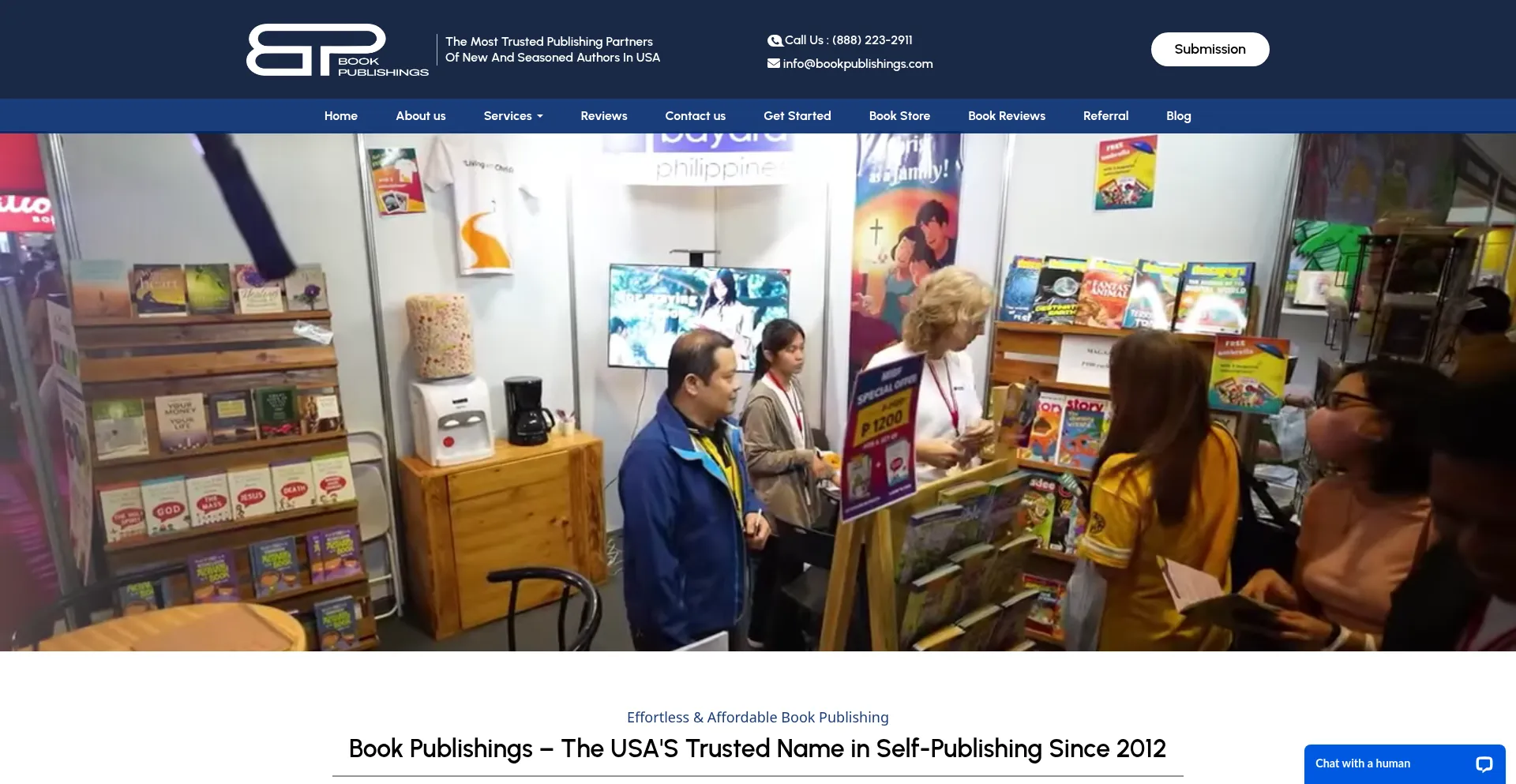 Bookpublishings.com Screenshot