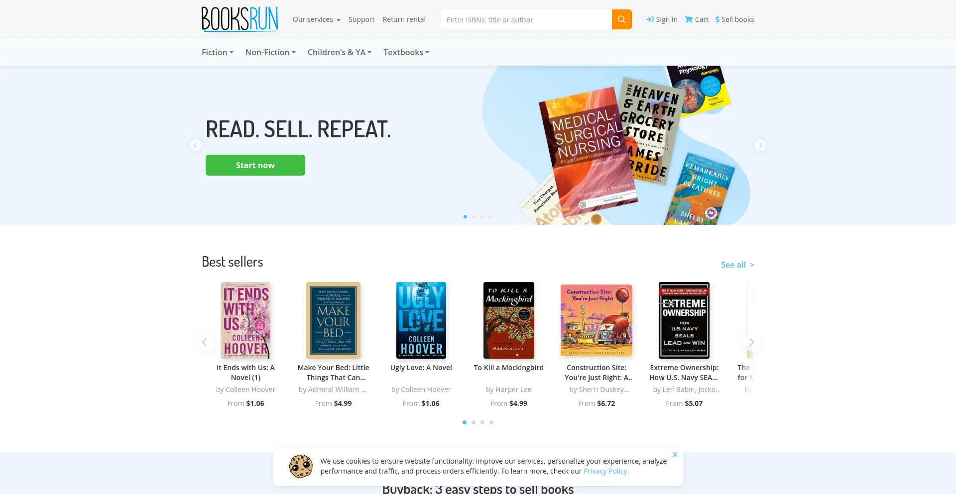 Booksrun.com Screenshot