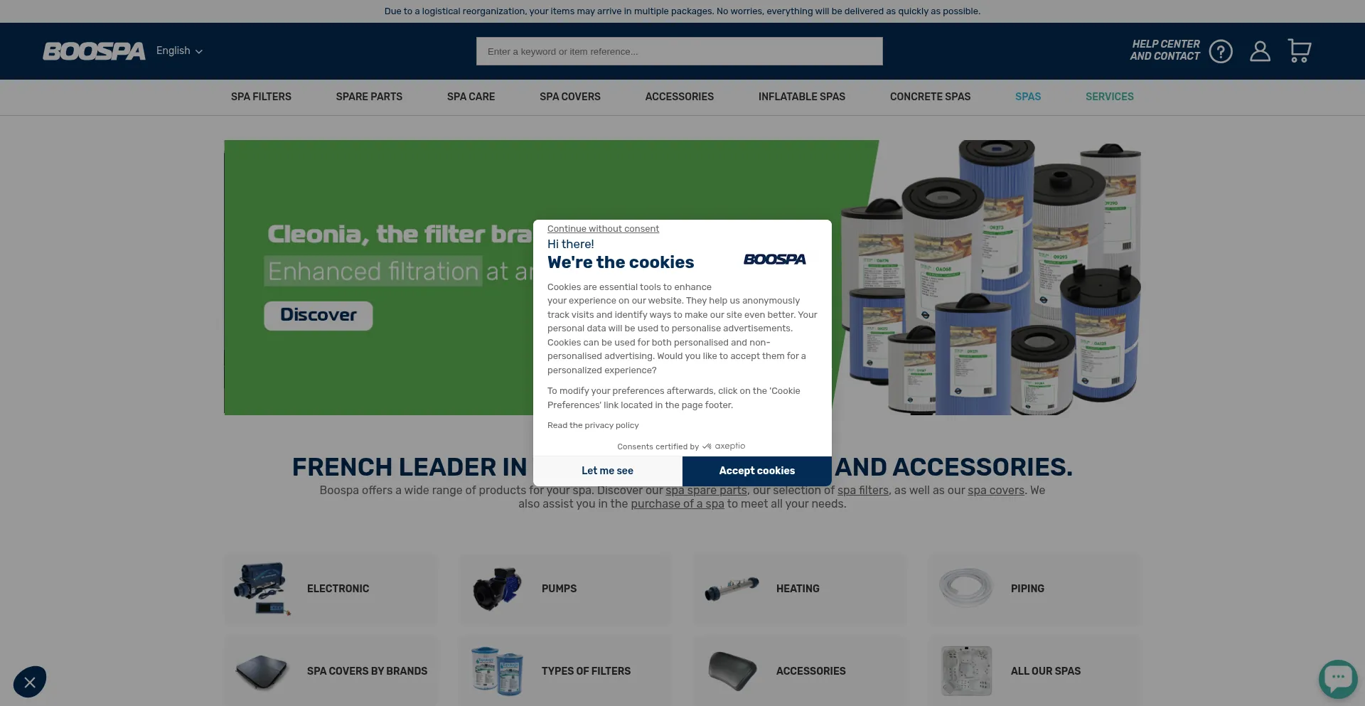 Boospa.net Screenshot