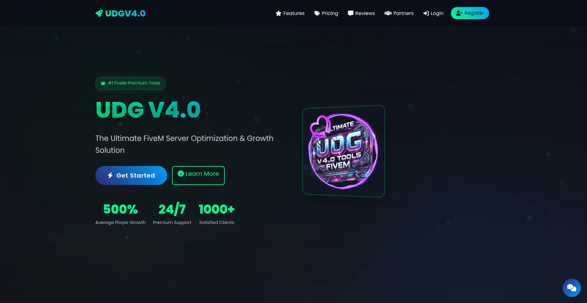 Website screenshot of Boostfivem.com