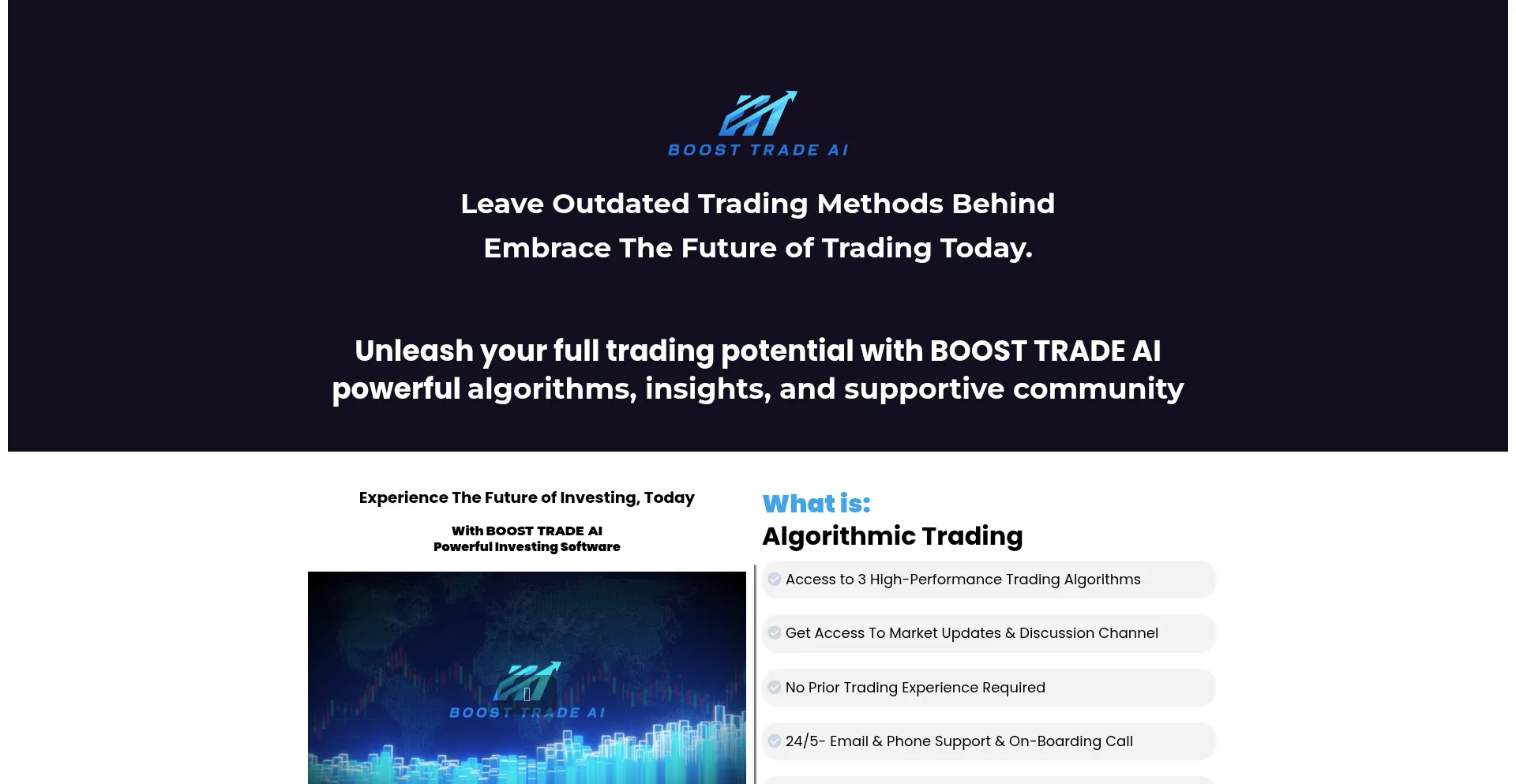 Boosttradeai.com Screenshot