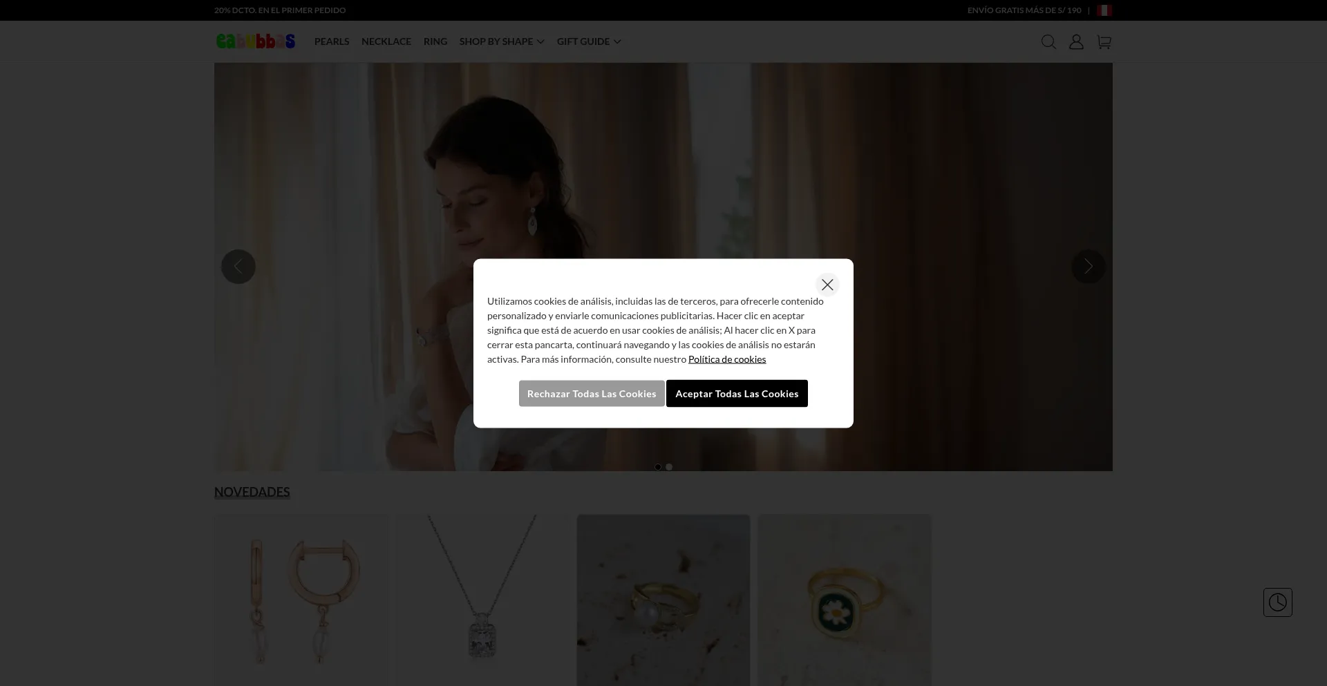 Website screenshot of Bootiuselled.shop