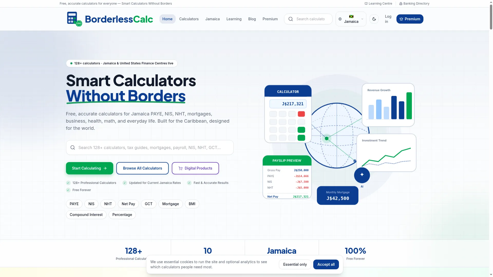 Borderlesscalc.com