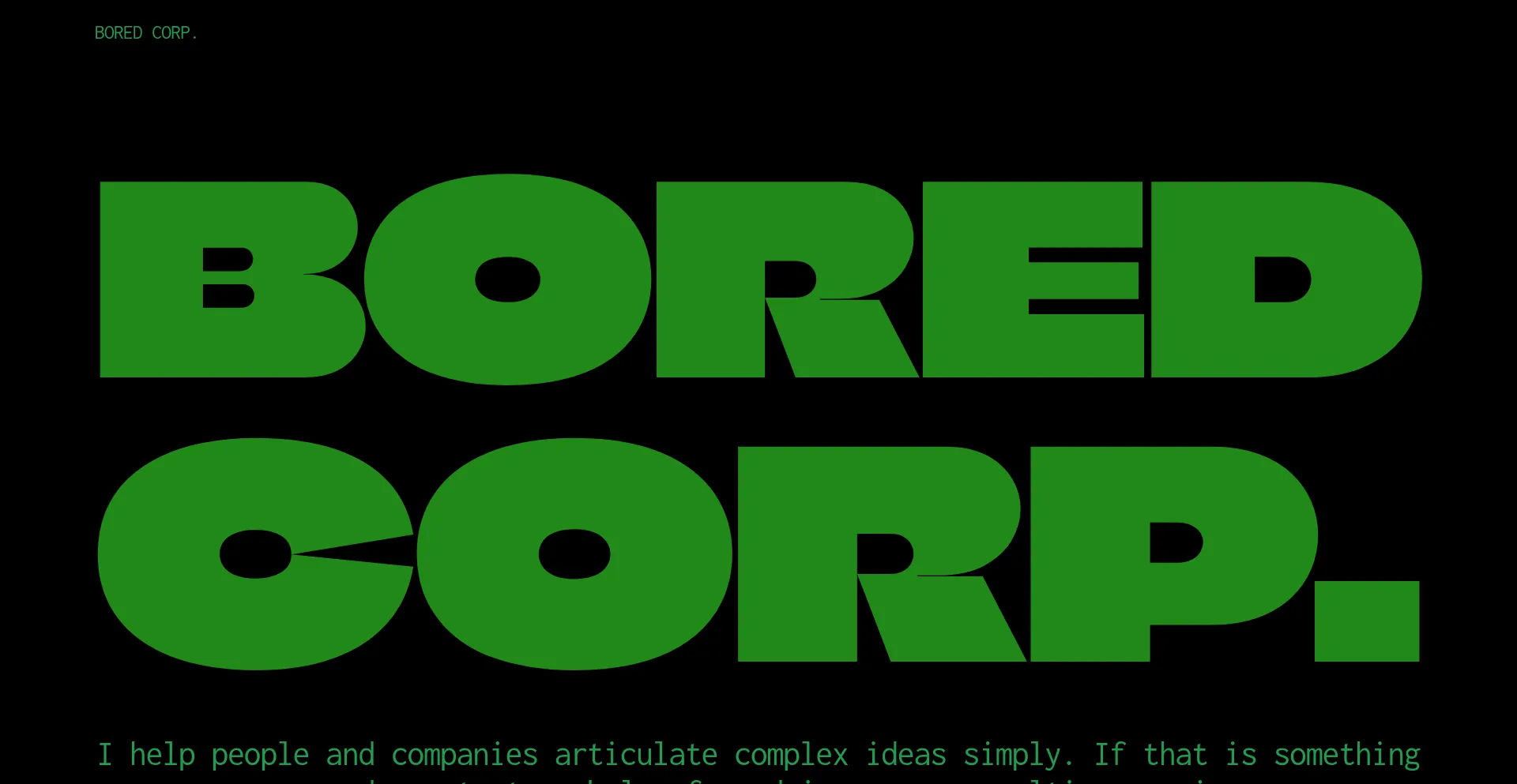Boredcorp.com