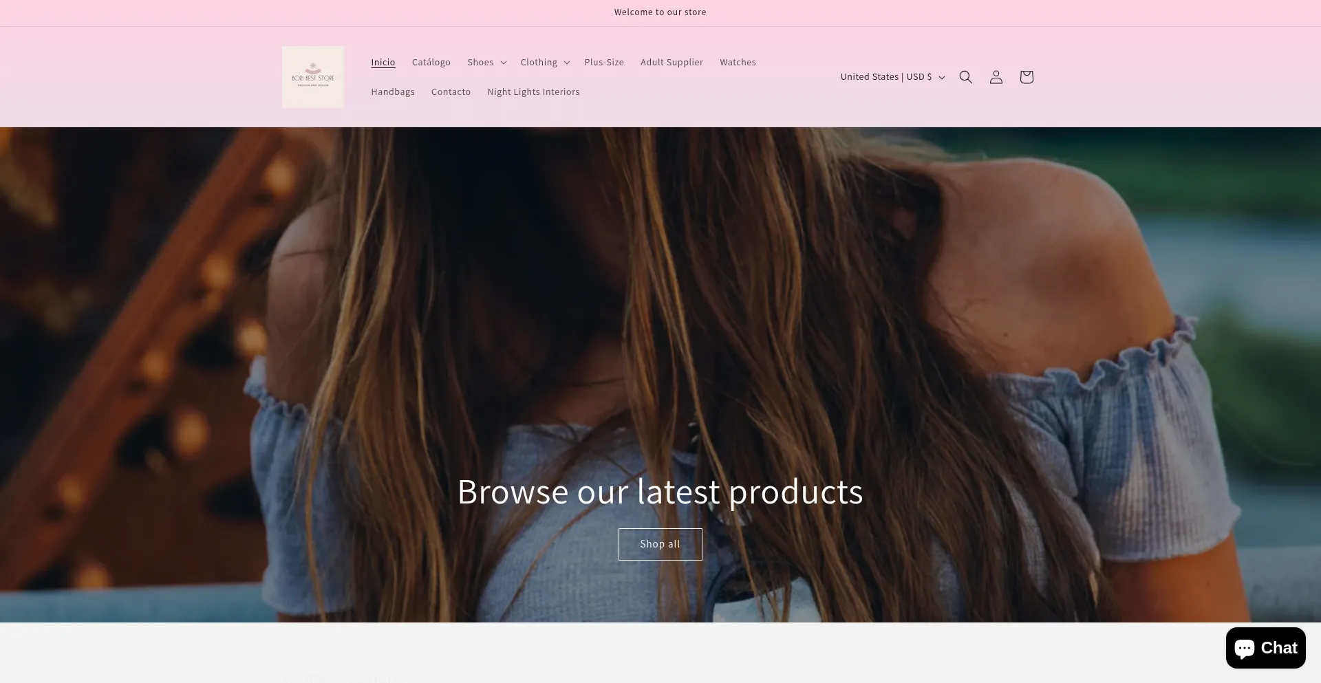 Bori-best-store.com Screenshot