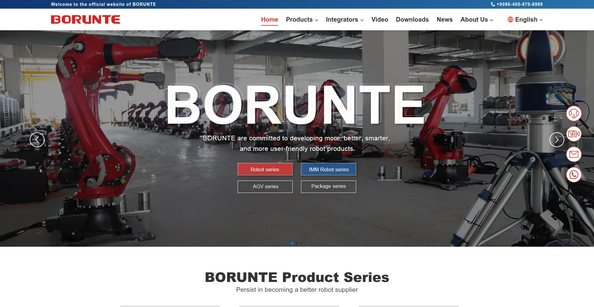 Borunte.top Screenshot