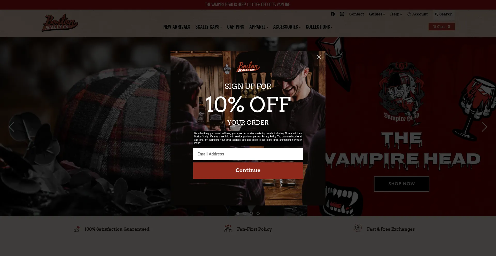 Bostonscally.com Screenshot