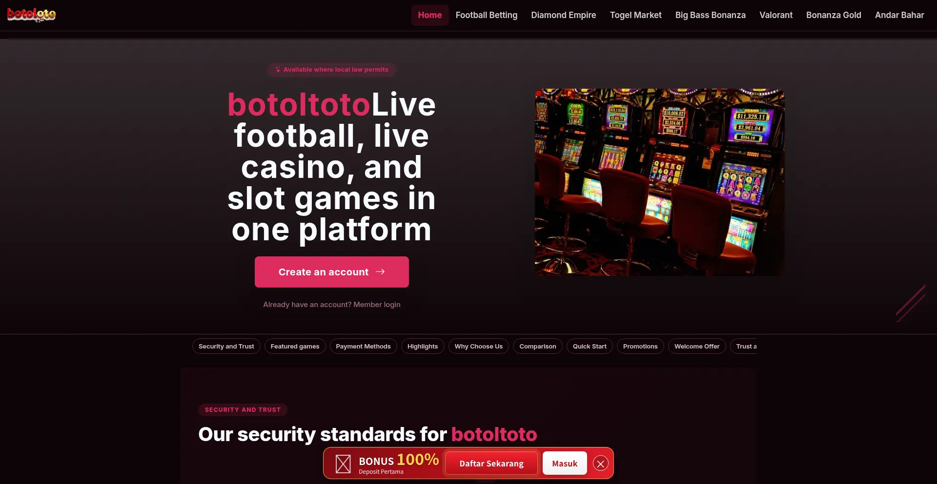 Botoltoto.app