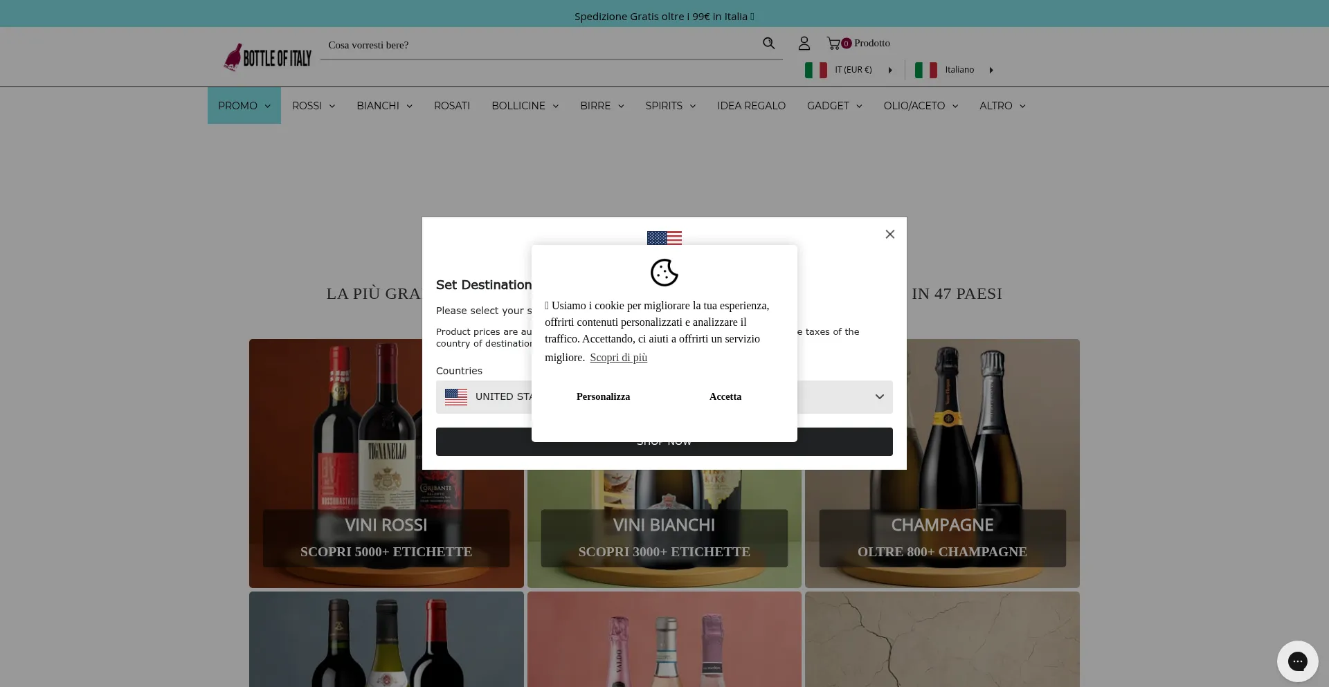 Is Bottleofitaly.com Safe?