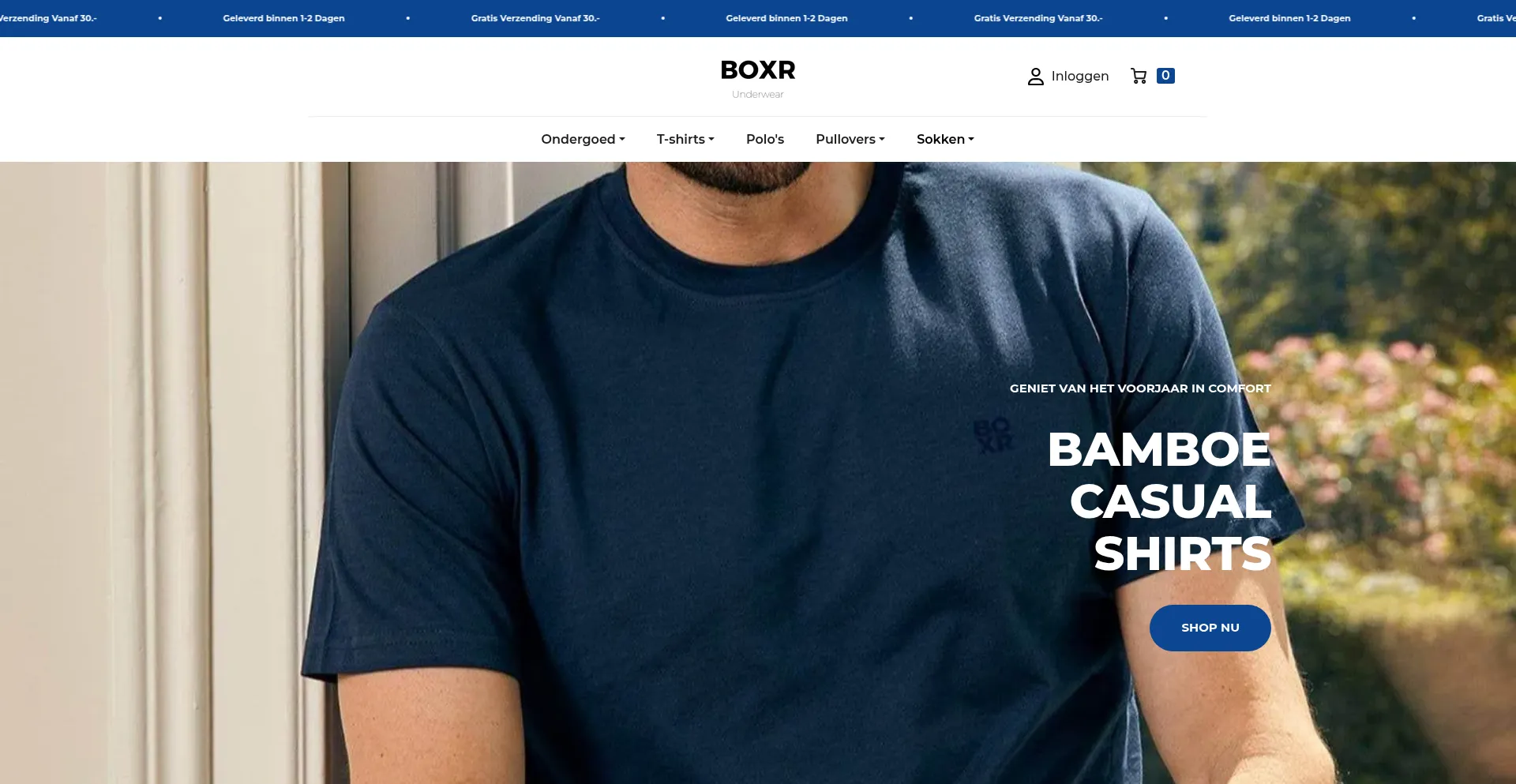Website screenshot of Boxrstore.com