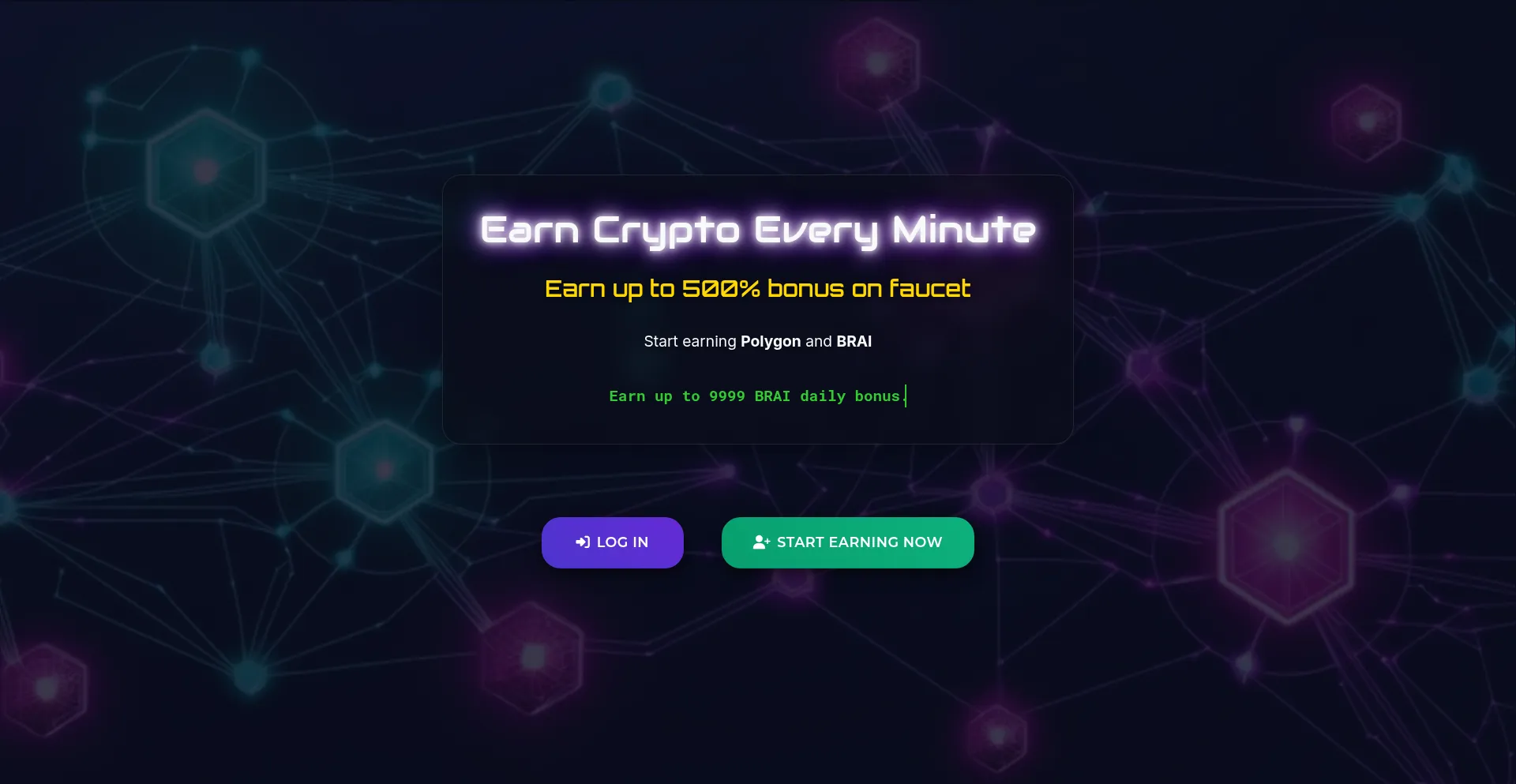 Website screenshot of Brai.pro